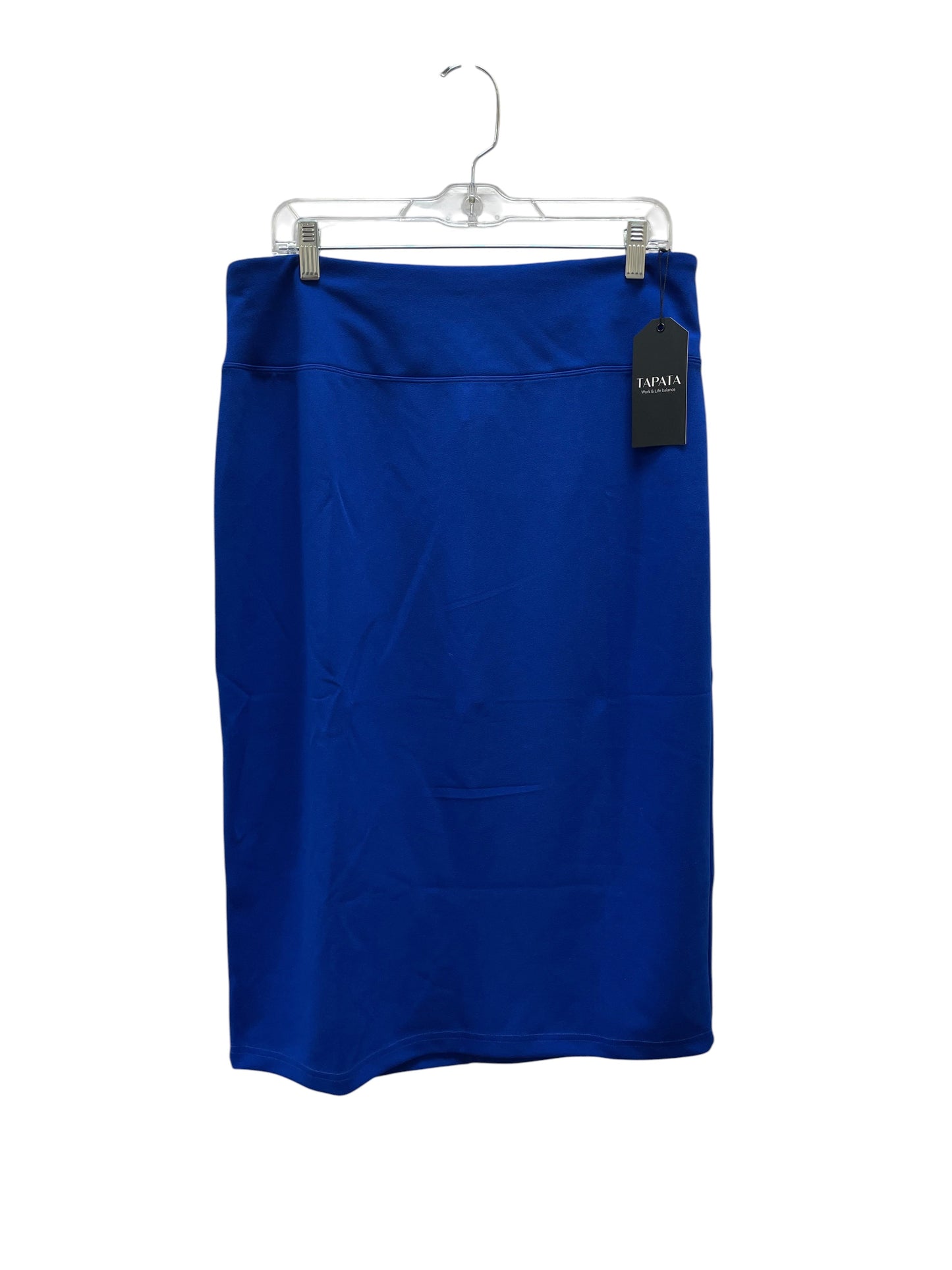 Skirt Midi By Tapata In Blue, Size:Xl