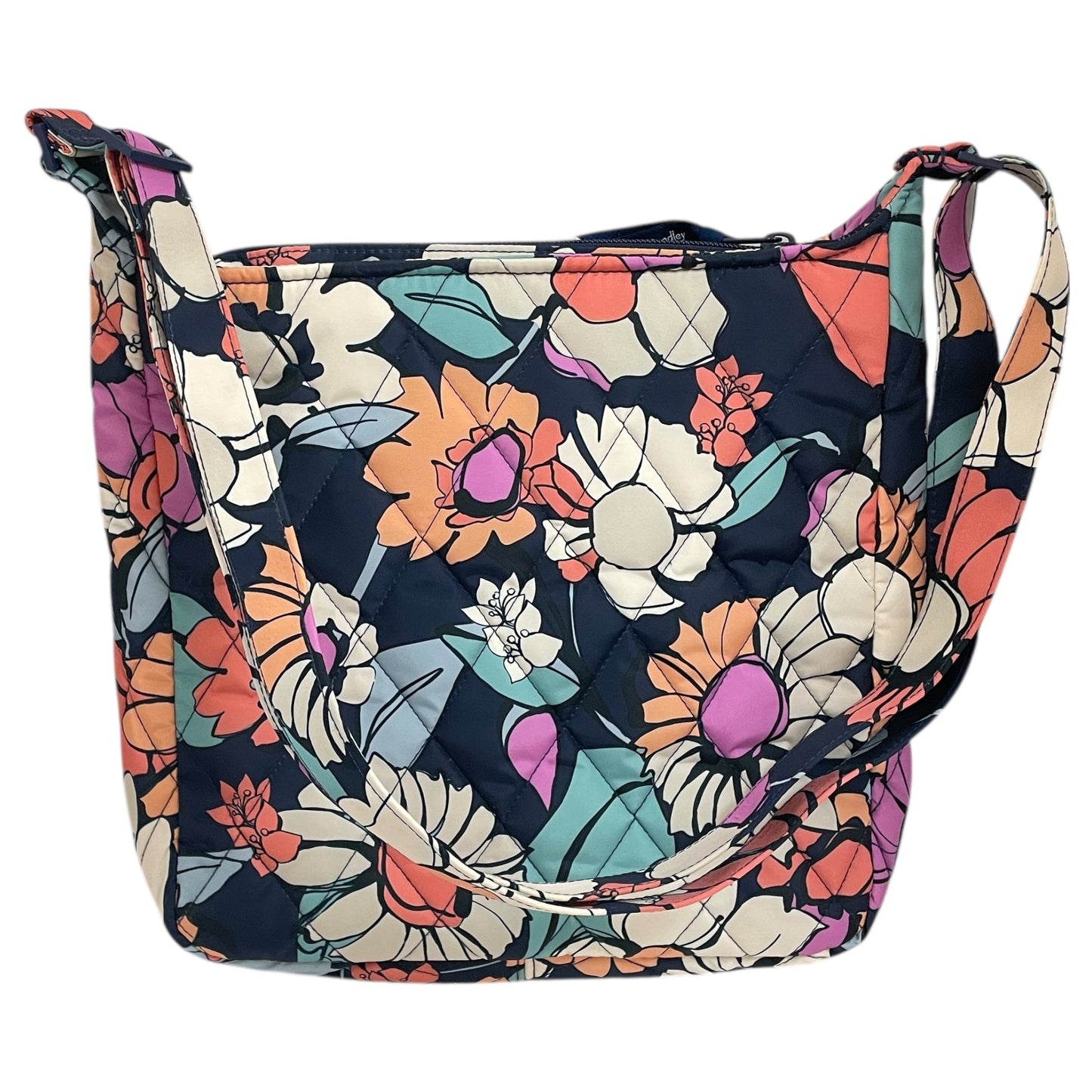 Crossbody By Vera Bradley In Floral Print, Size:Medium