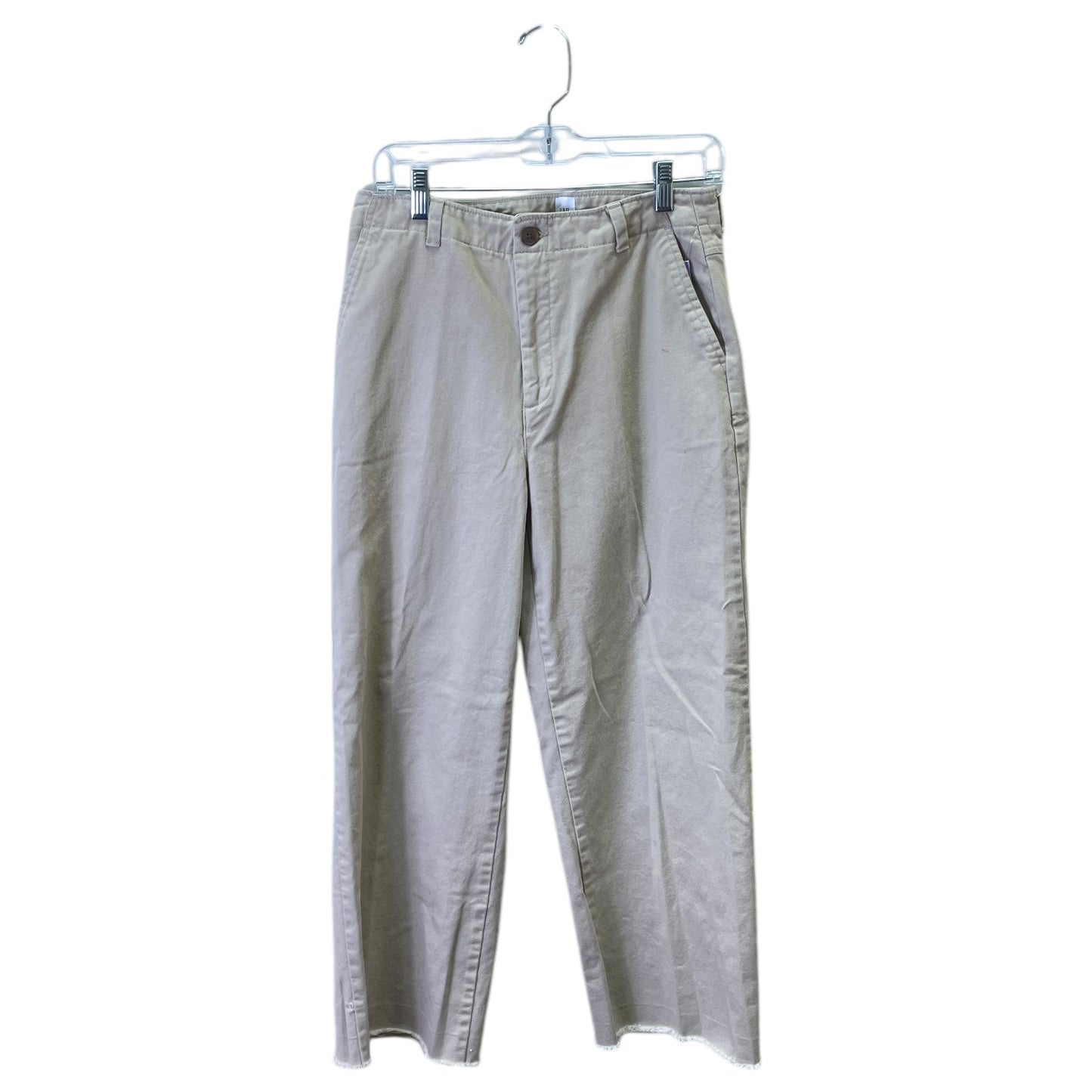 Jeans Wide Leg By Gap In Beige, Size:6