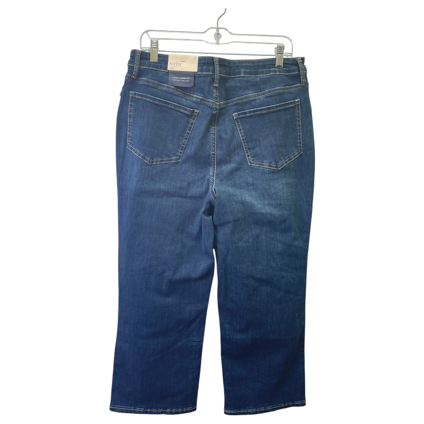 Capris By Not Your Daughters Jeans In Blue Denim, Size:12