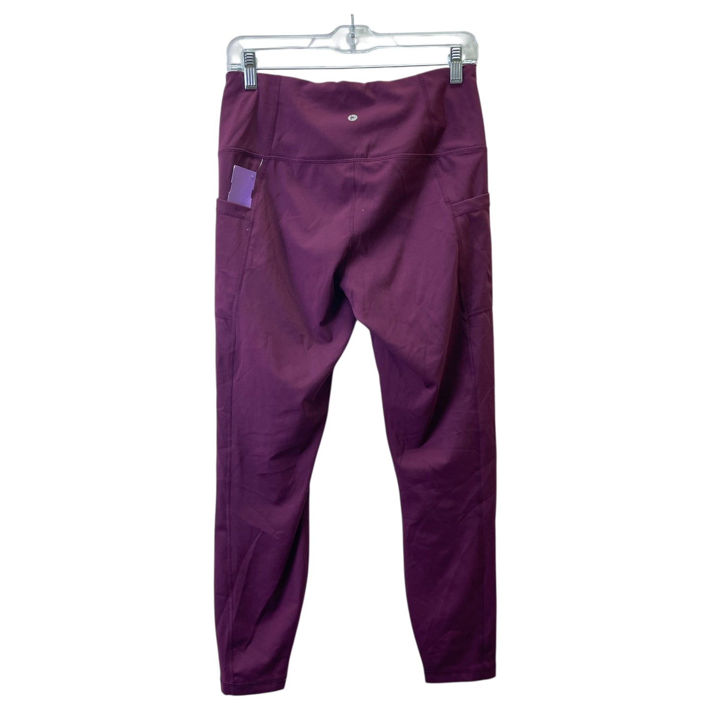 Athletic Leggings By 90 Degrees By Reflex In Purple, Size:L