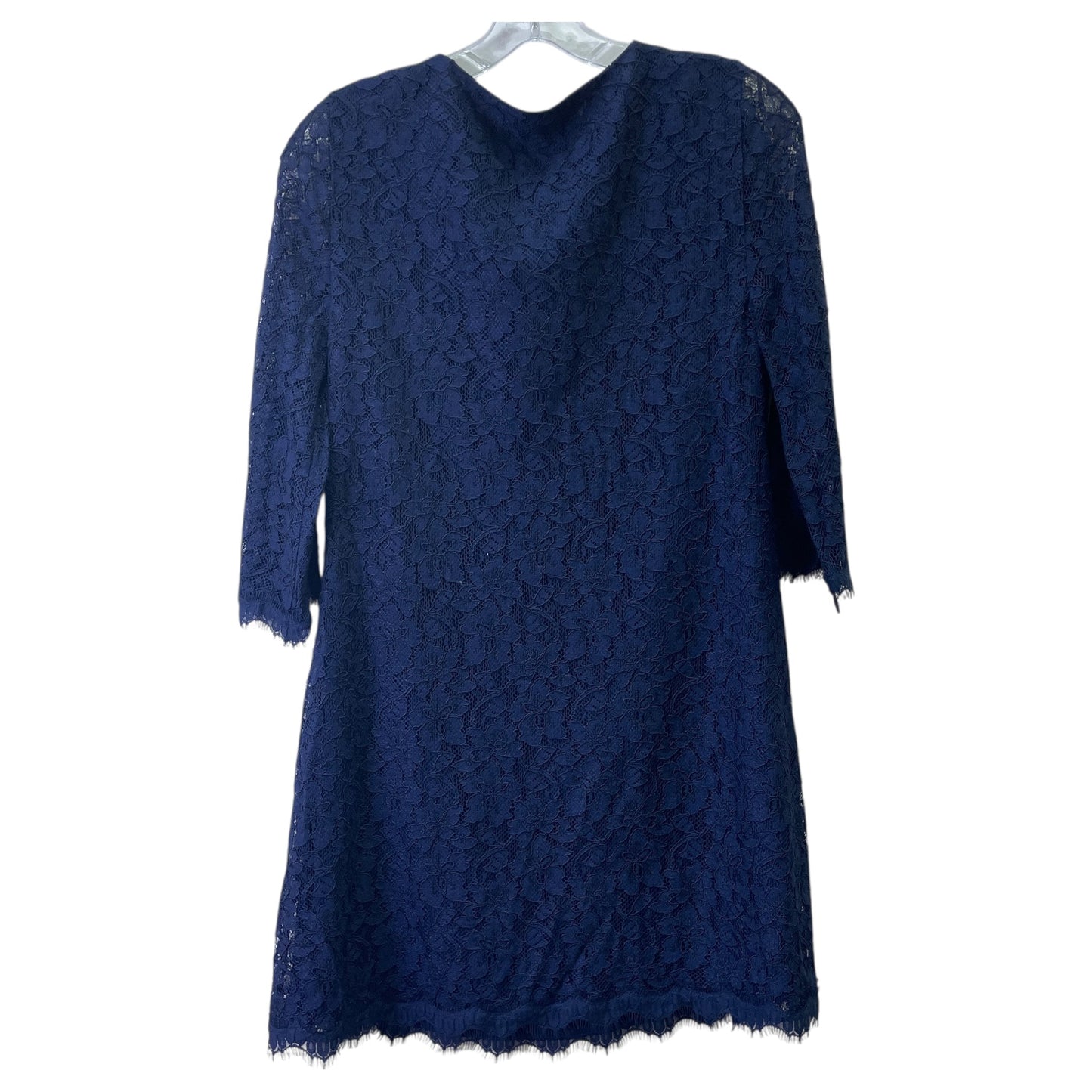 Dress Designer By Diane Von Furstenberg In Blue, Size:S