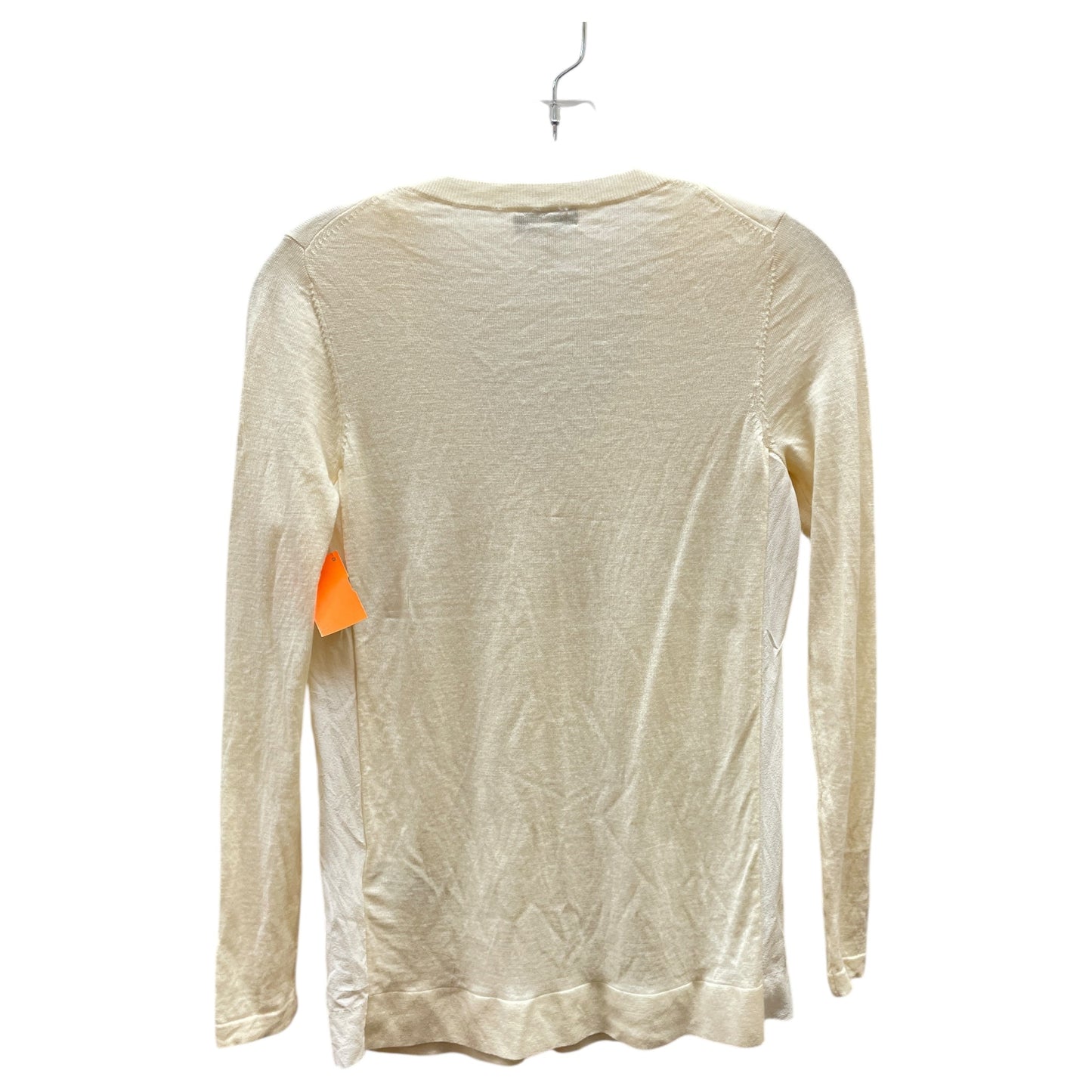 Top Ls By Reiss In Cream, Size:Xs
