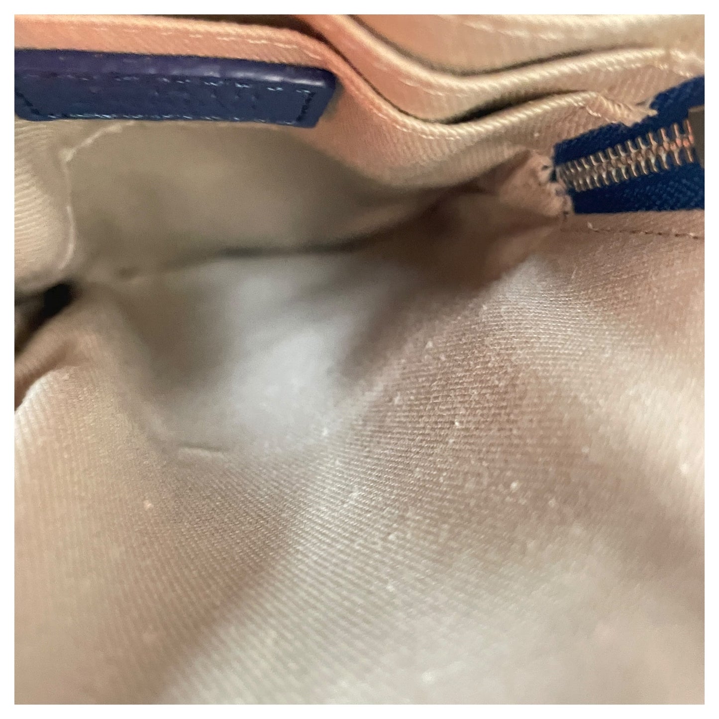 Crossbody Leather By 14Th And Union In Blue, Size:Small