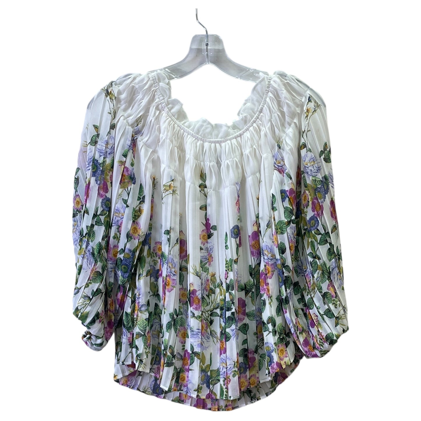 Top Ls By White House Black Market In White, Size:Xxs
