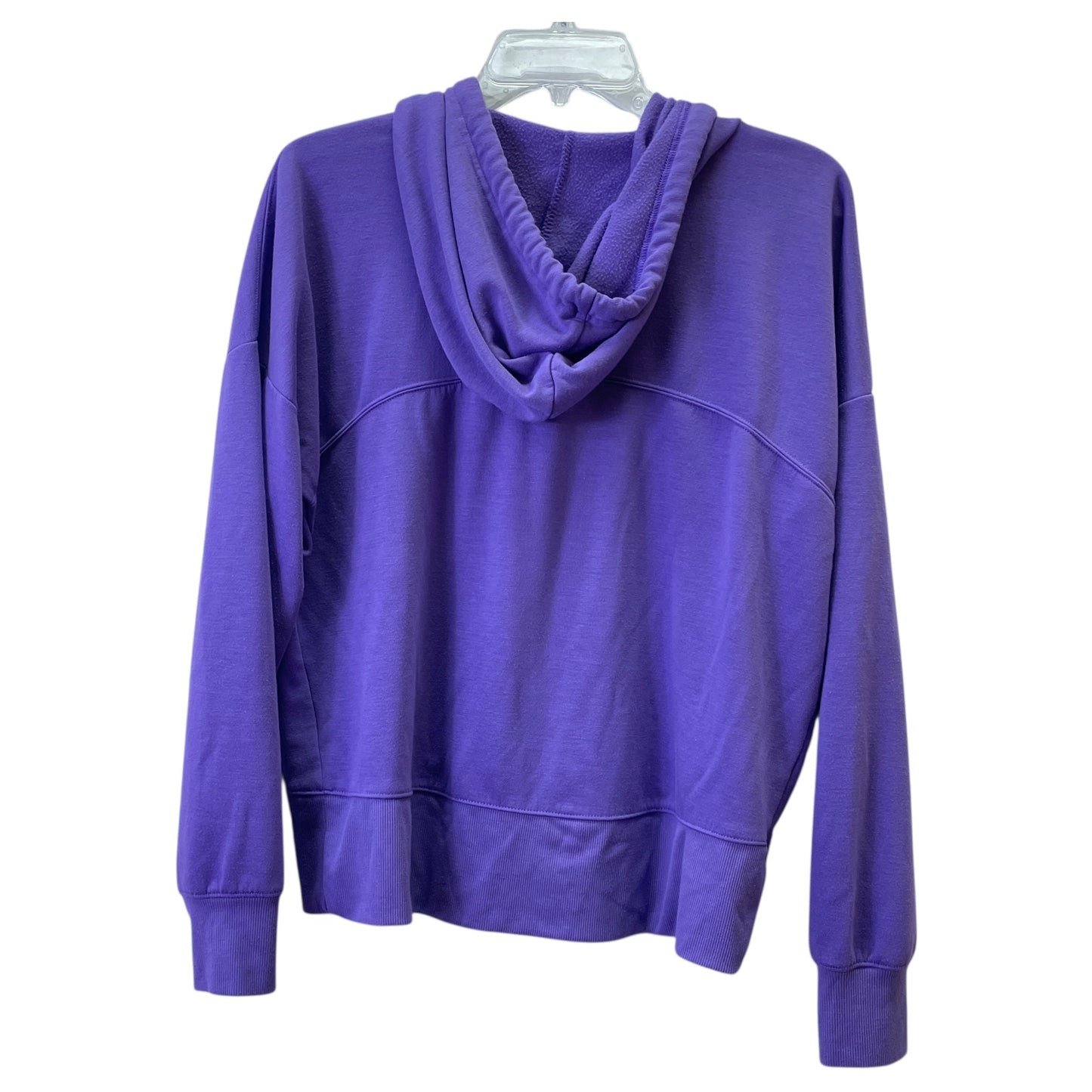 Athletic Sweatshirt Hoodie By Tek Gear In Purple, Size:M