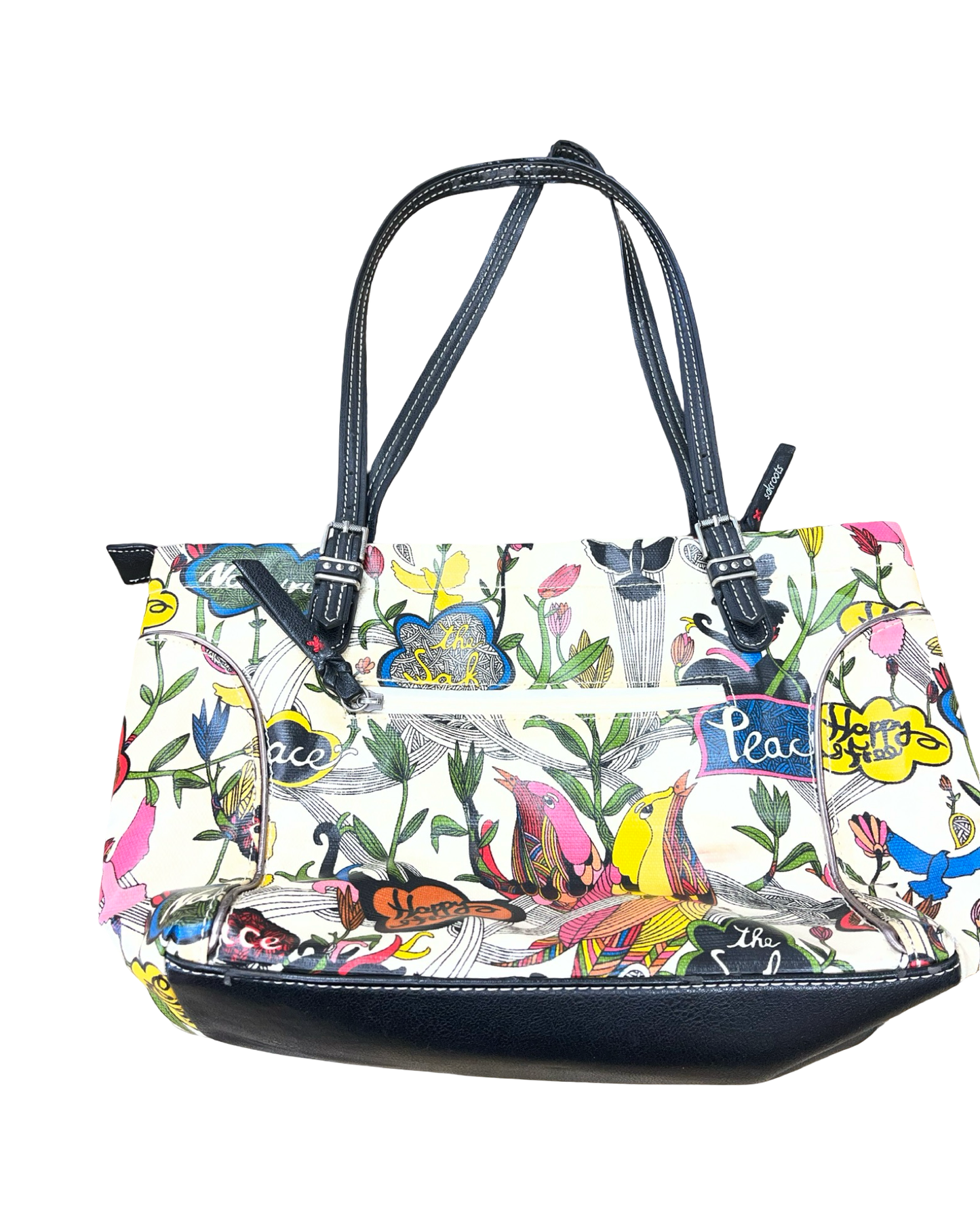 Handbag By Sakroots In Cream, Size:Medium