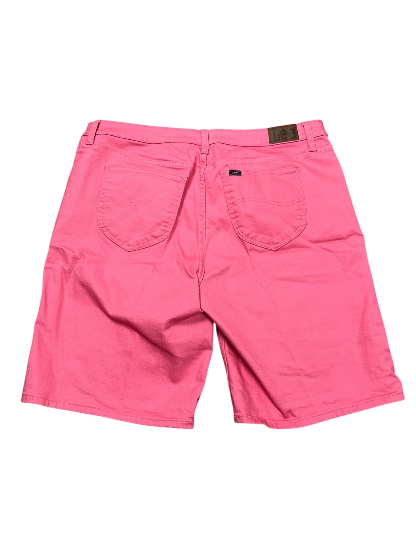 Shorts By Lee In Pink Denim, Size:2X