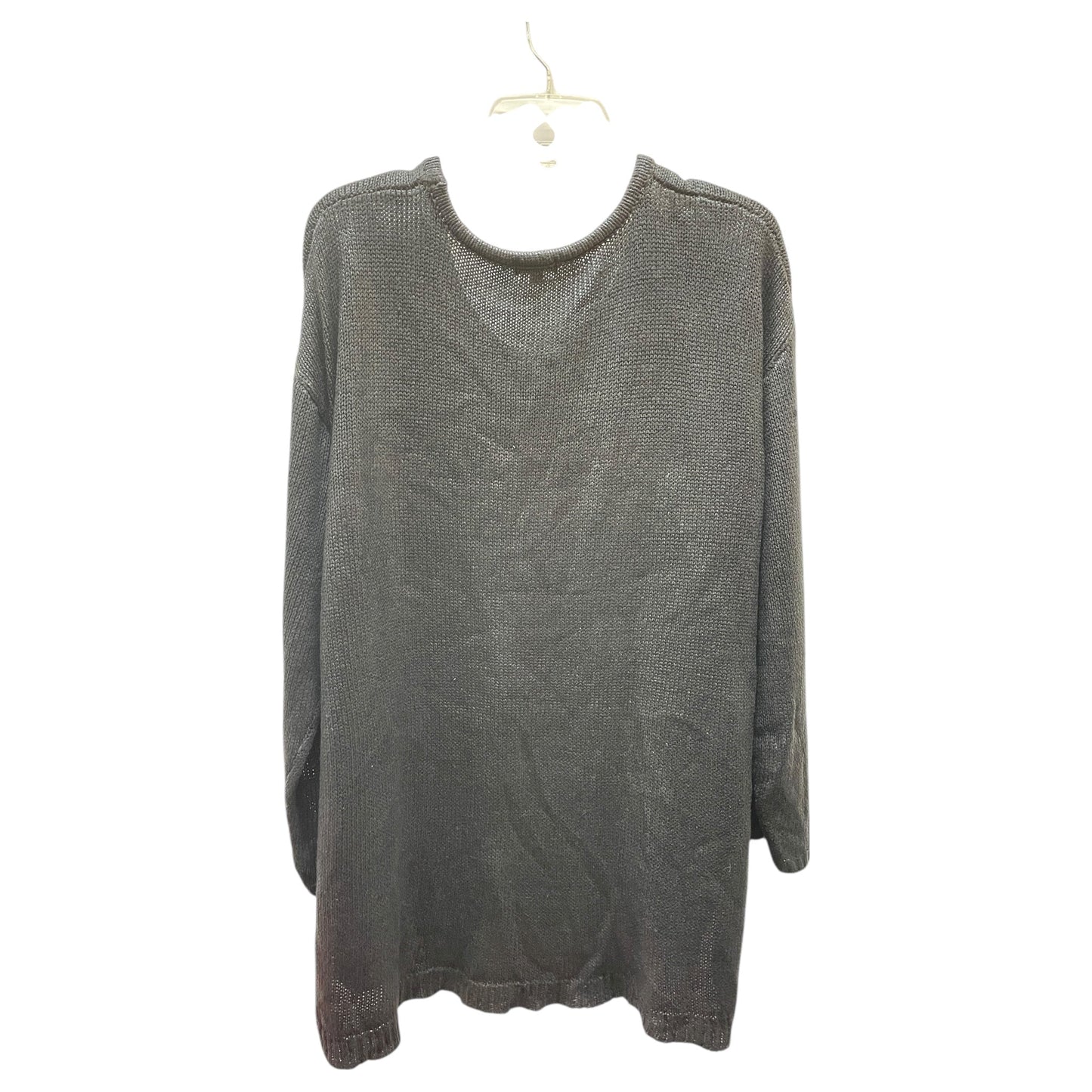 Sweater By Iman Hsn In Black, Size:1X