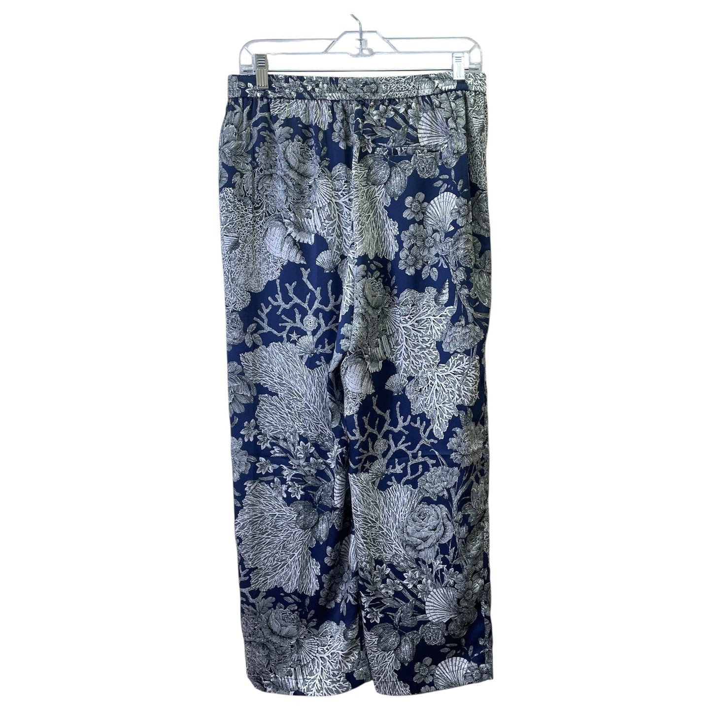 Pants Dress By J. Crew In Blue & White, Size:4