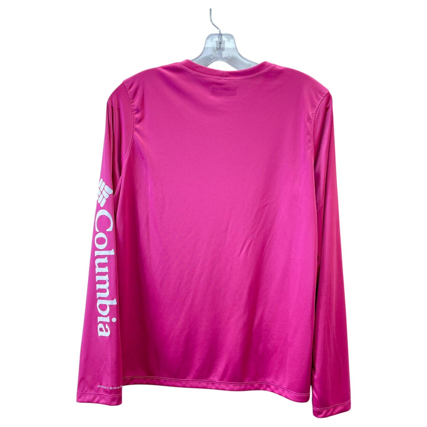 Athletic Top Ls Crewneck By Columbia In Pink