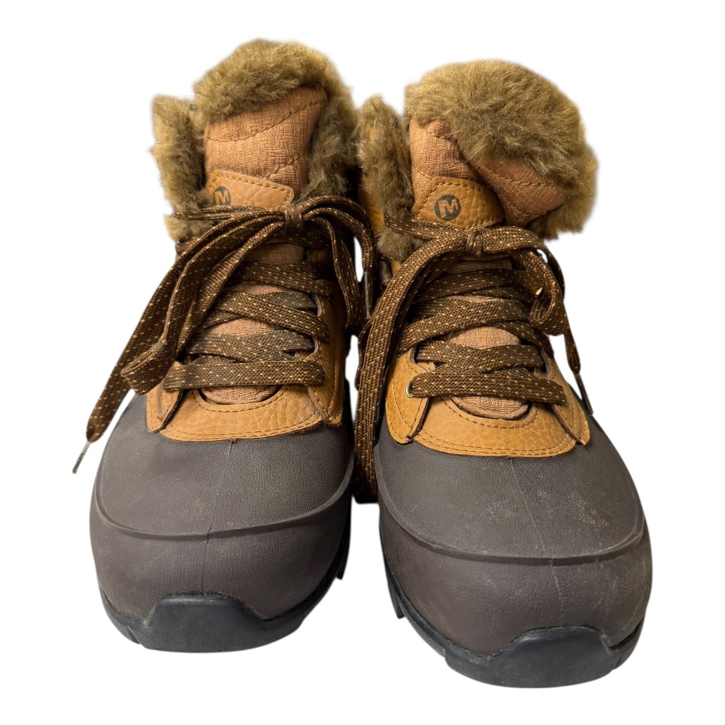 Boots Snow By Merrell In Brown, Size:7