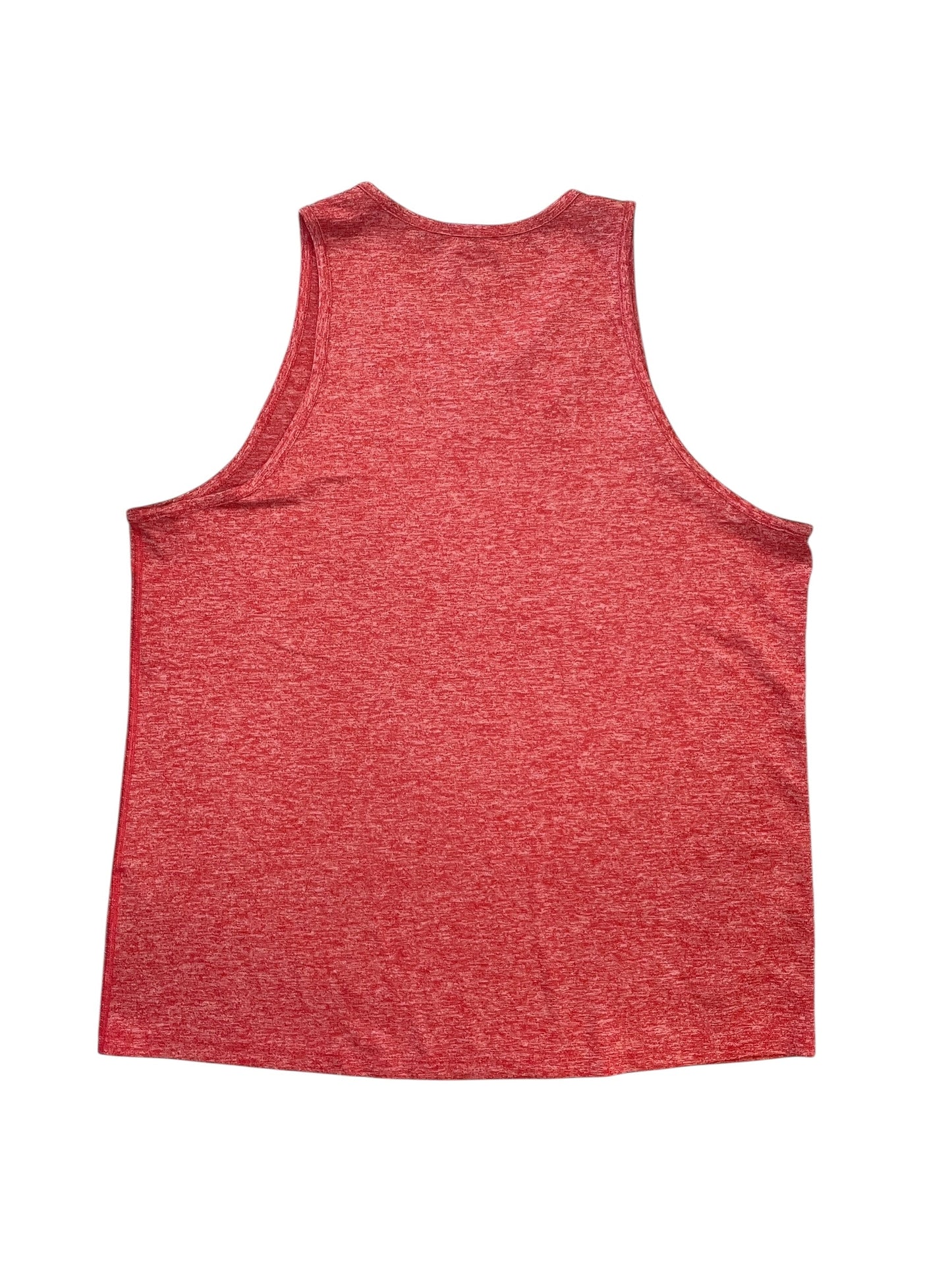 Athletic Tank Top By Nike Apparel In Coral, Size:L