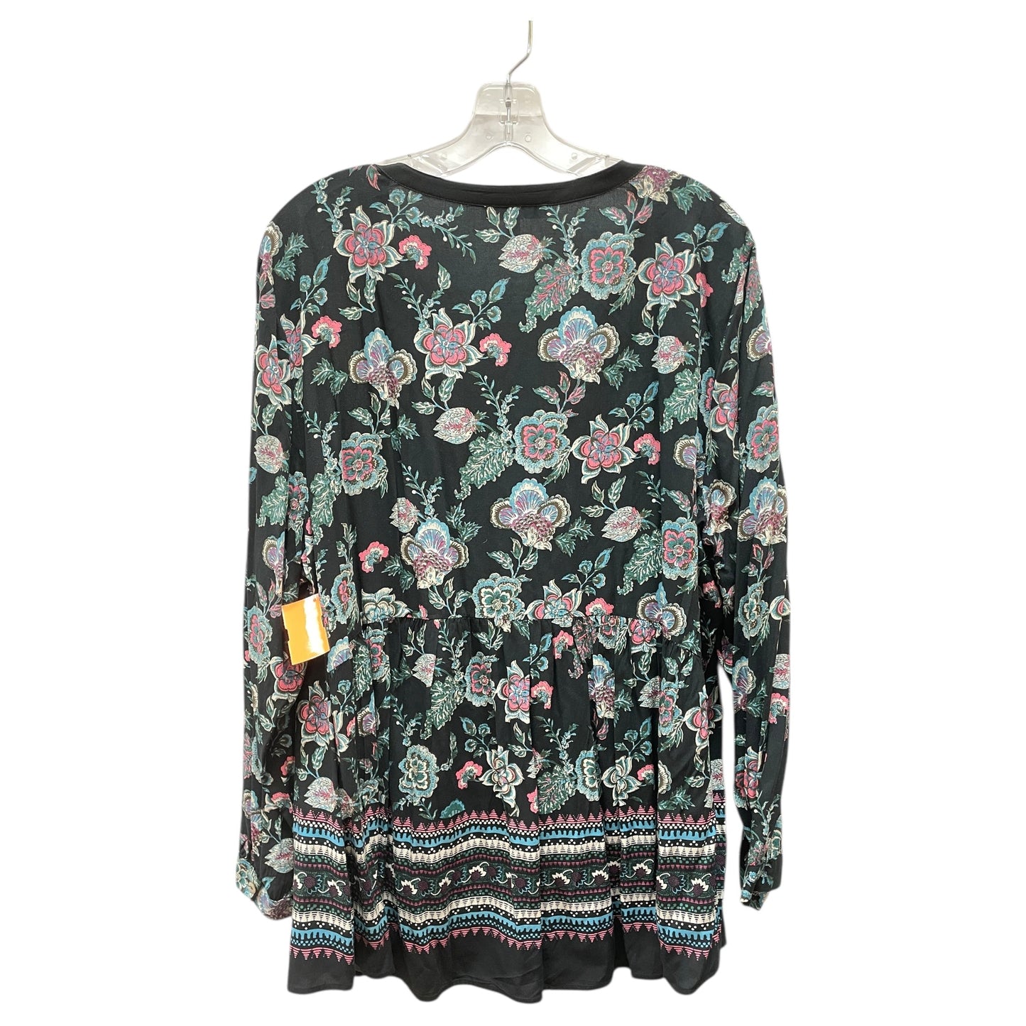 Top Ls By Dr2 In Black, Size:2X