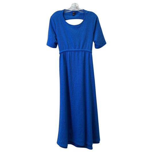 Dress Casual Maxi By Shein In Blue, Size:M