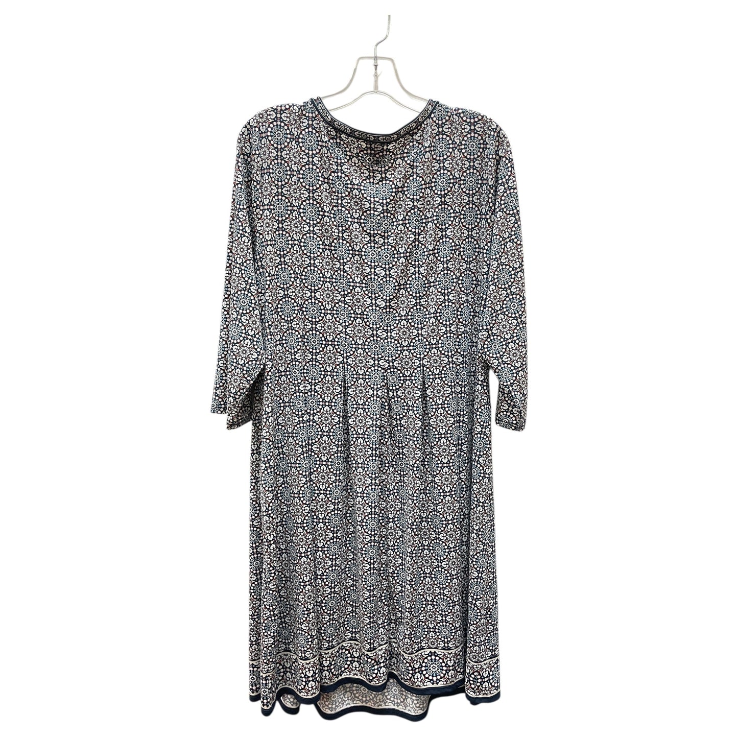 Dress Casual Maxi By Max Studio In Blue, Size:1X
