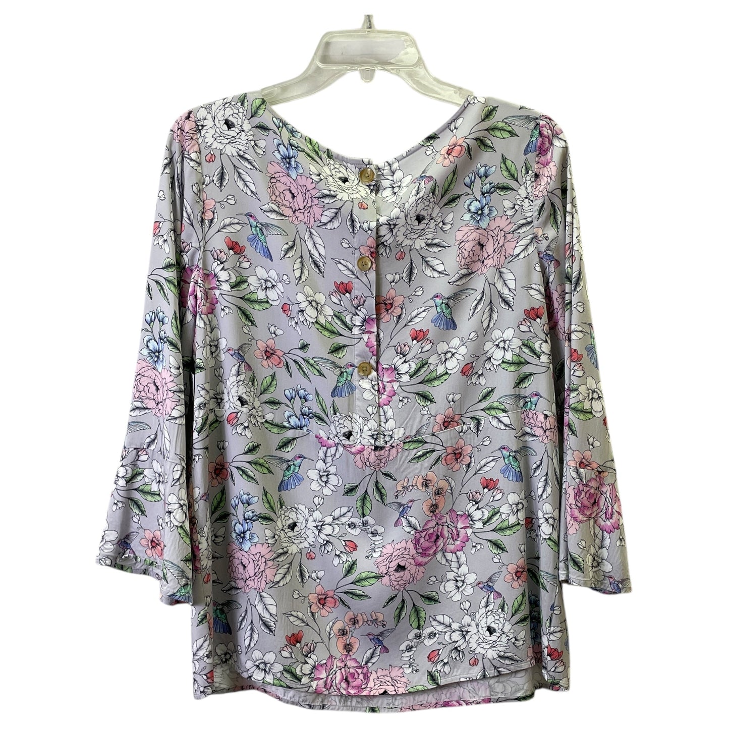 Top Ls By J. Jill In Floral Print, Size:S
