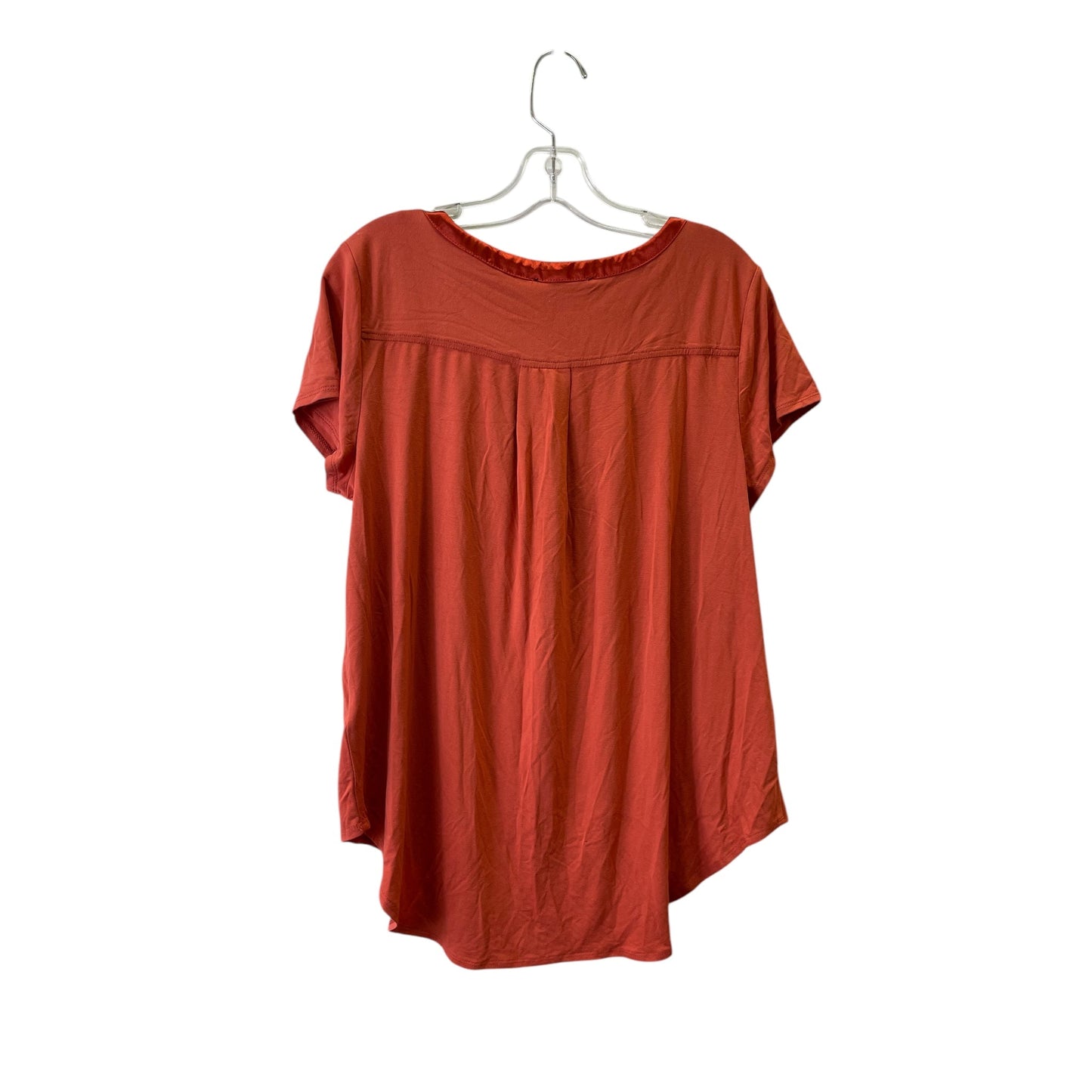 Top Ss By Joan Vass In Orange, Size:Xl