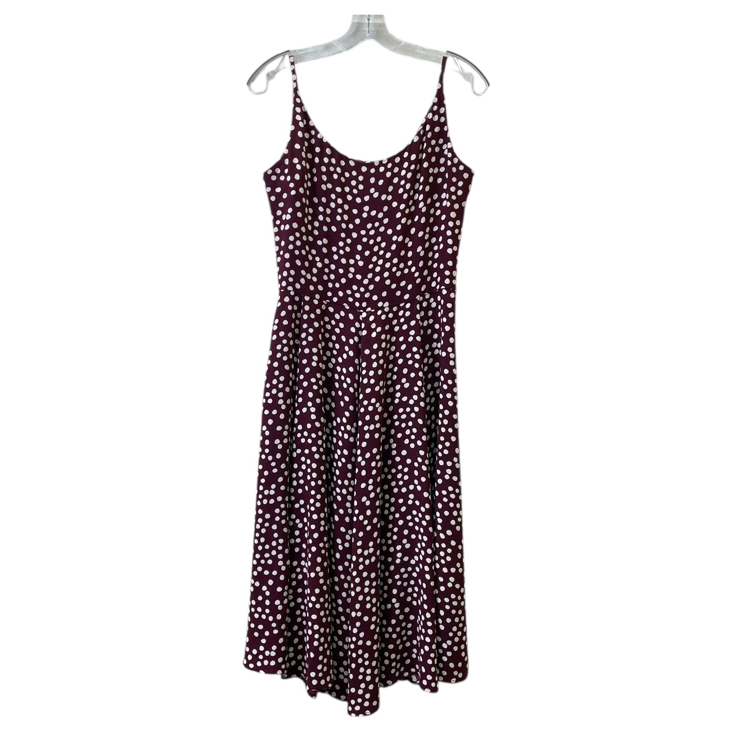 Dress Casual Midi By Eva Mendes In Purple, Size:8