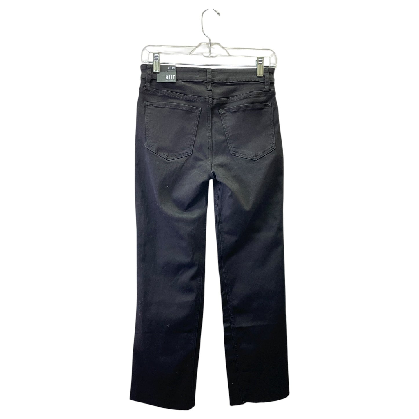 Jeans Flared By Kut In Black Denim, Size:2