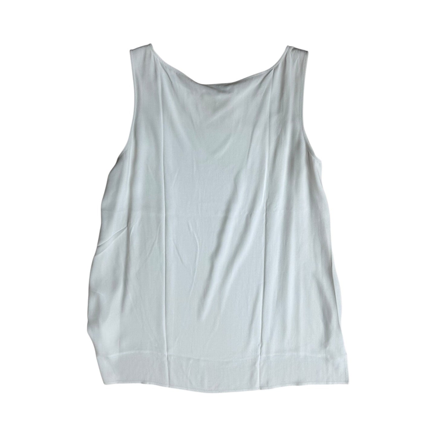 Tank Top By Eileen Fisher In Cream, Size:Xl
