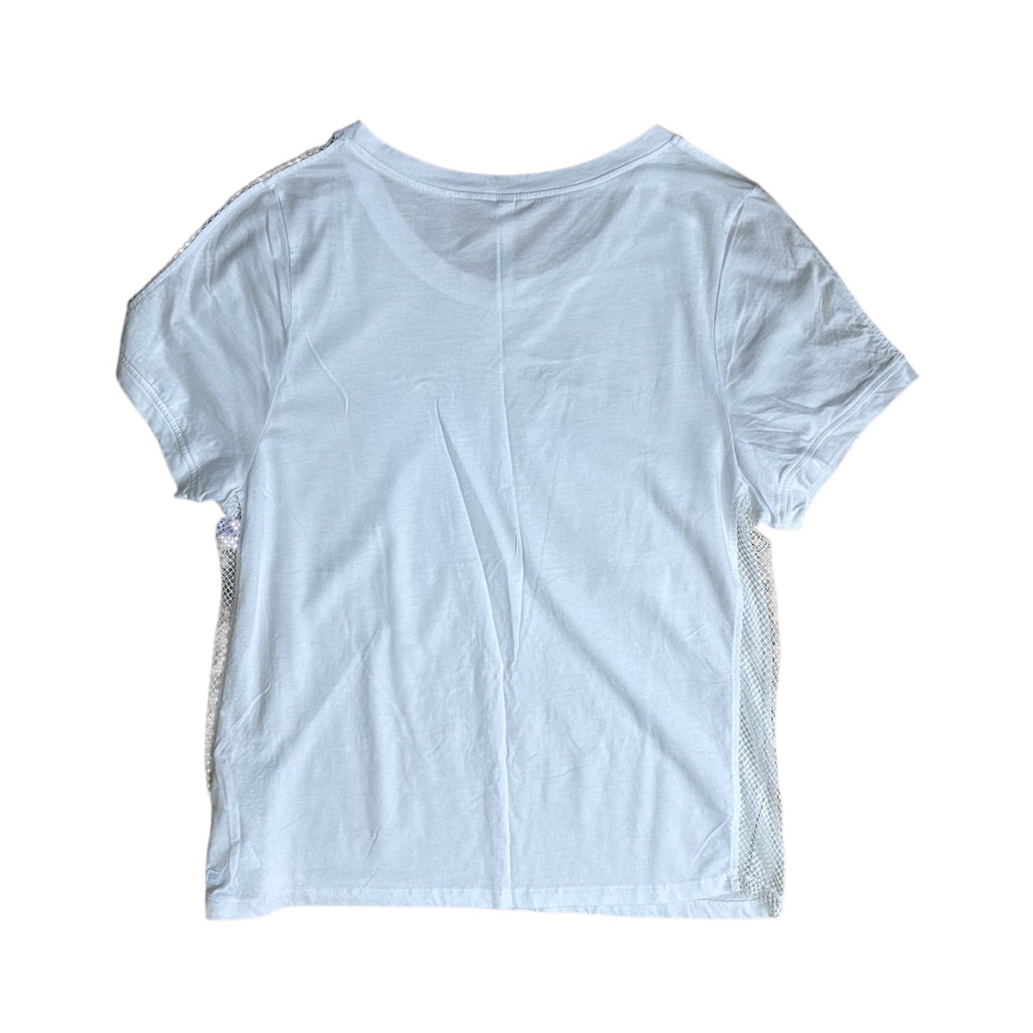 Athletic Top Ss By Fabletics In White, Size:Xl
