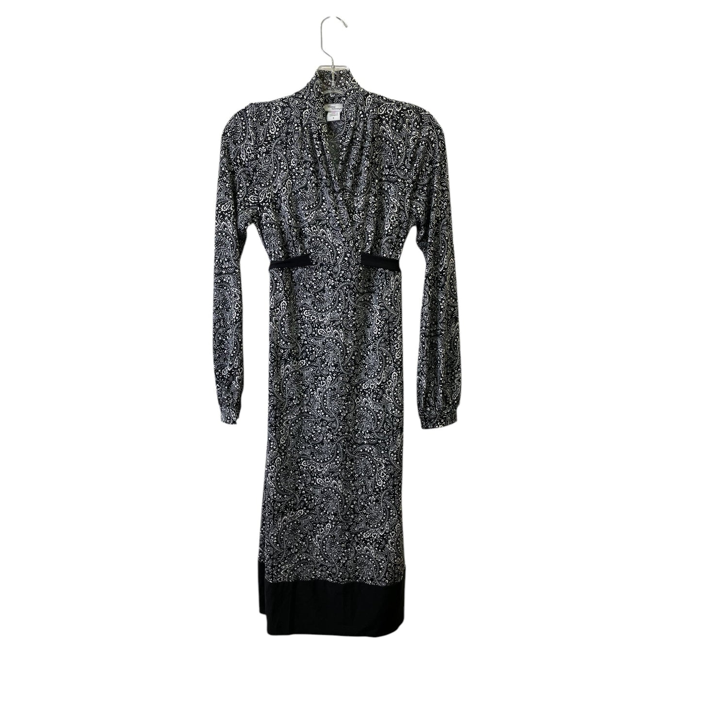 Mat Dress By Mimi Maternity In Black & White, Size:S