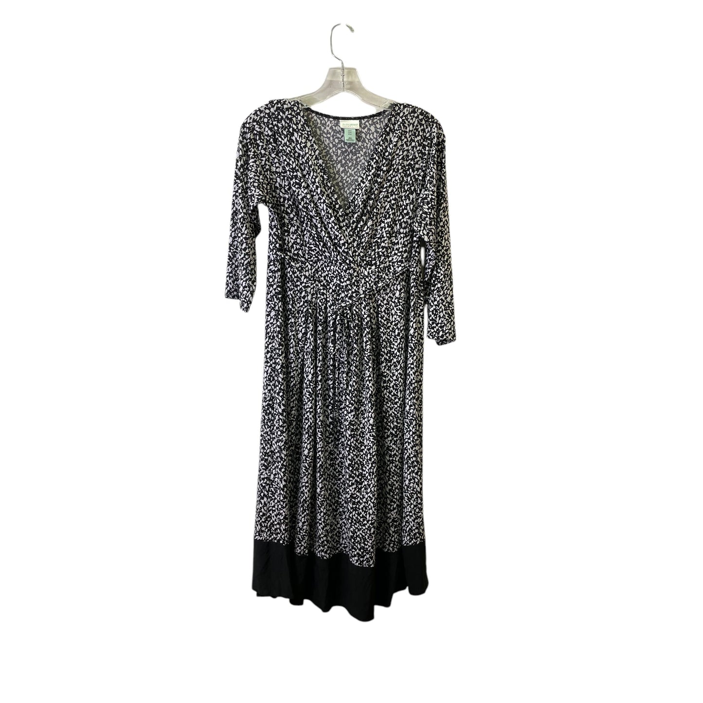 Mat Dress By Motherhood In Black & White, Size:M