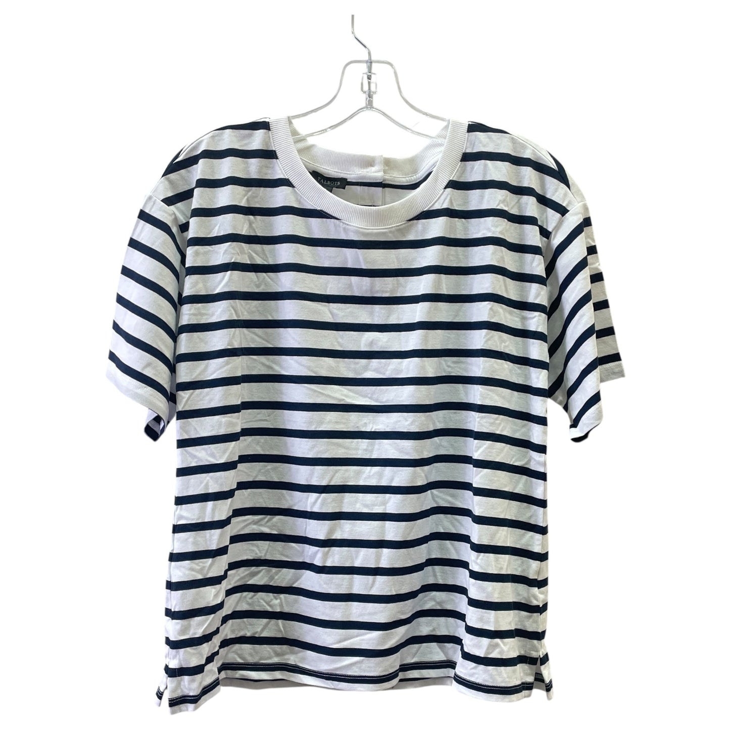 Top Ss By Talbots In Black & White, Size:M