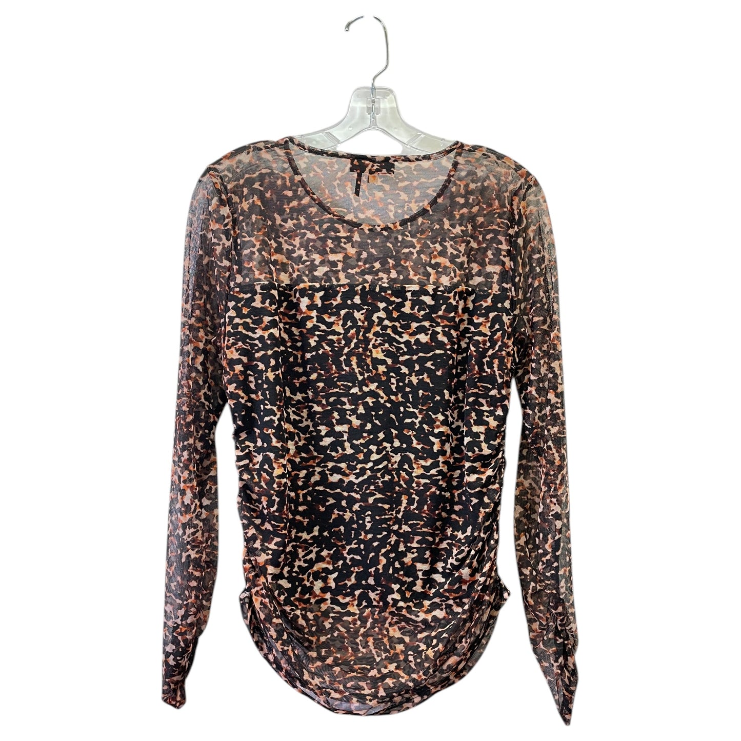 Top Ls By Dkny In Animal Print, Size:M