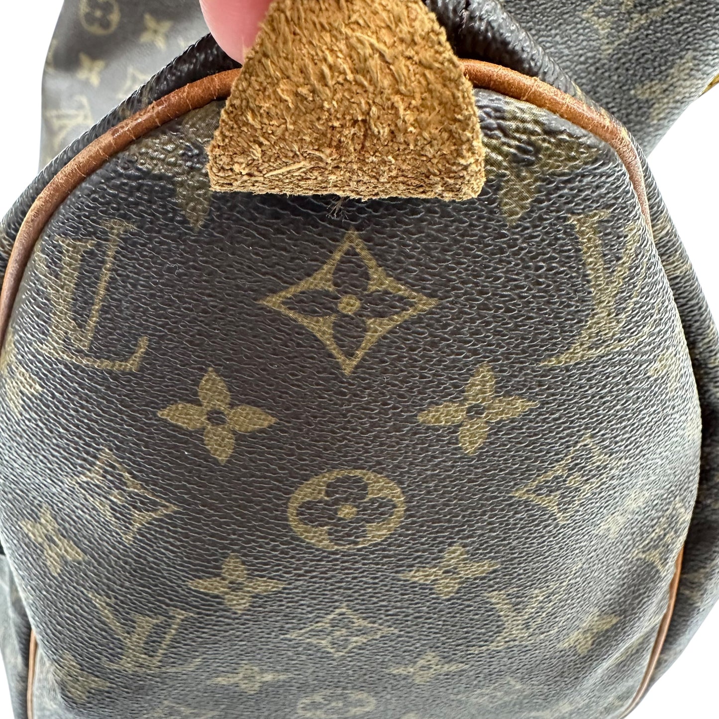 Duffle And Weekender Luxury Designer By Louis Vuitton In Brown, Size:Medium