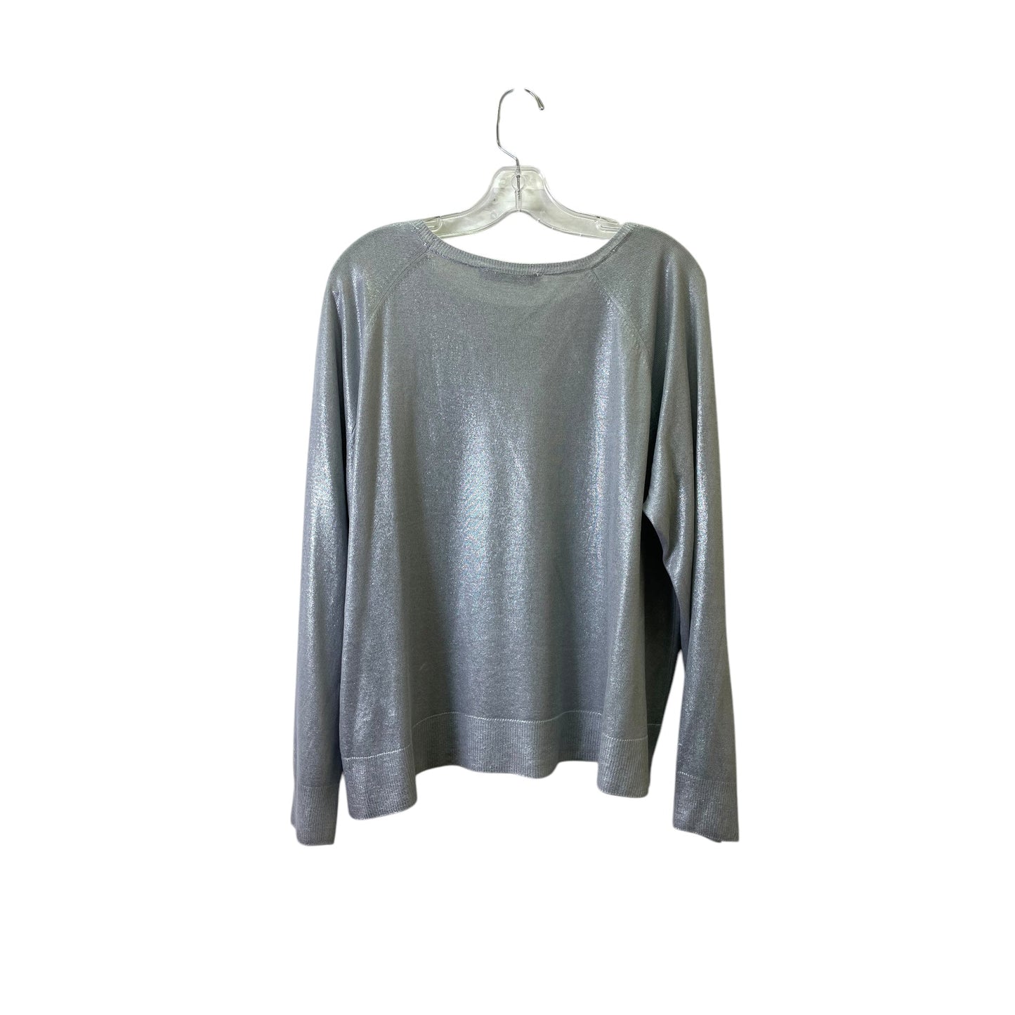 Top Ls By Zara In Silver, Size:Xl