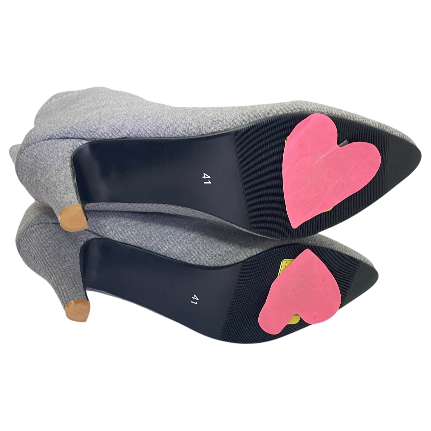 Boots Ankle Heels By Abound In Grey, Size:9