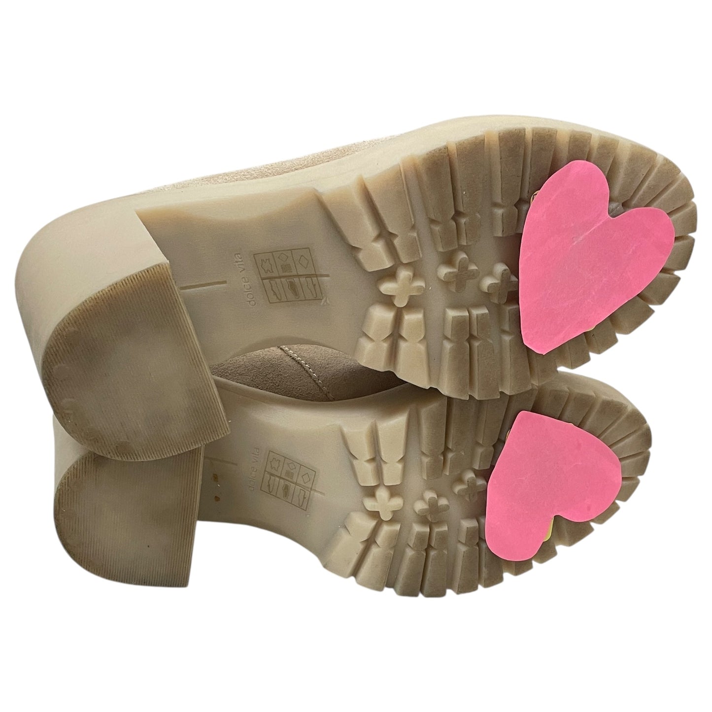 Shoes Heels Platform By Dolce Vita In Tan, Size:7.5