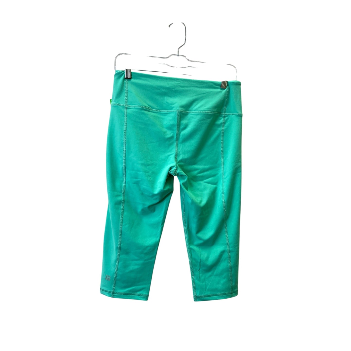 Athletic Leggings Capris By Victorias Secret In Green, Size:M