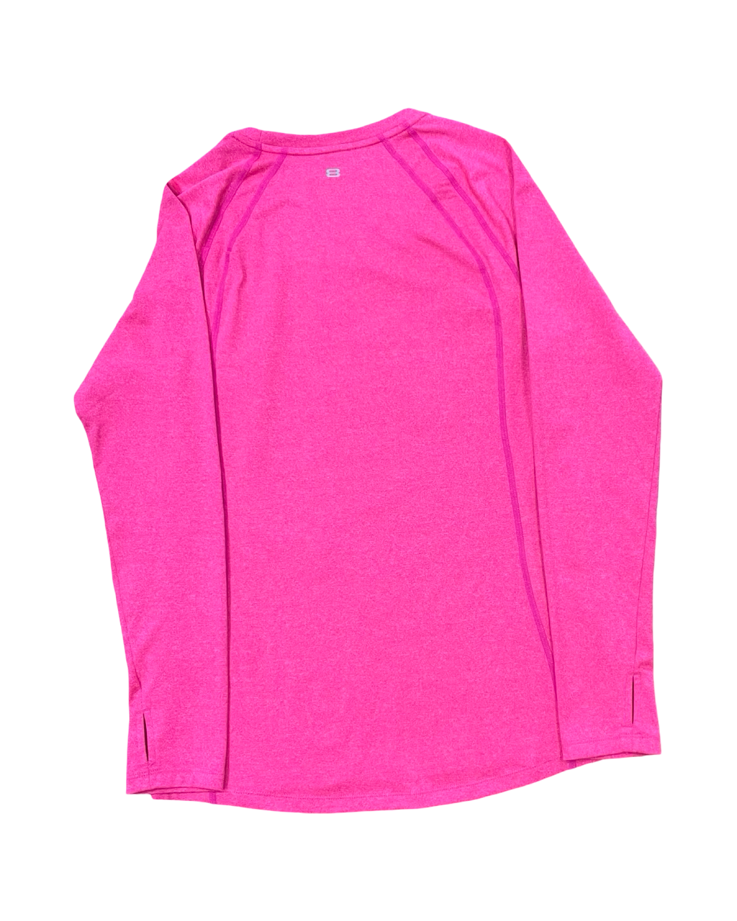 Athletic Top Ls Crewneck By Layer 8 In Pink, Size:L
