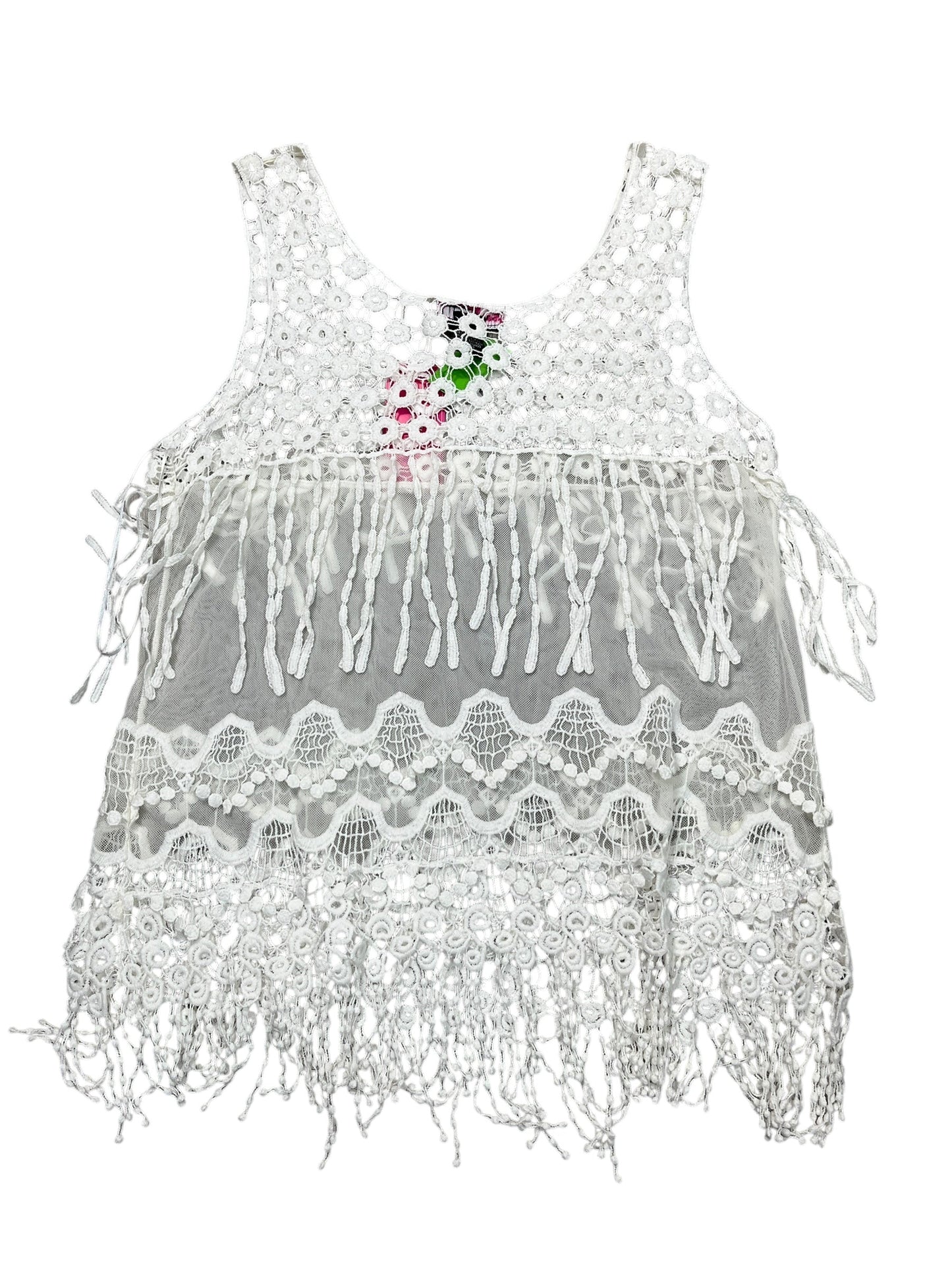 Tank Top By Say What In White, Size:Xl