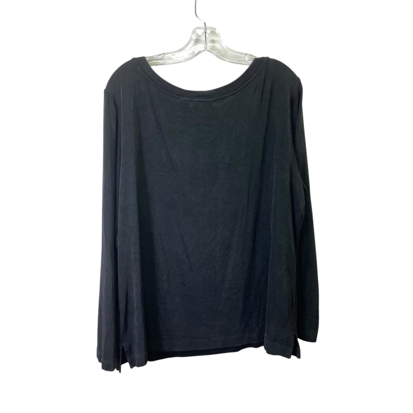 TOP LS by CHICOS In BLACK, Size: L