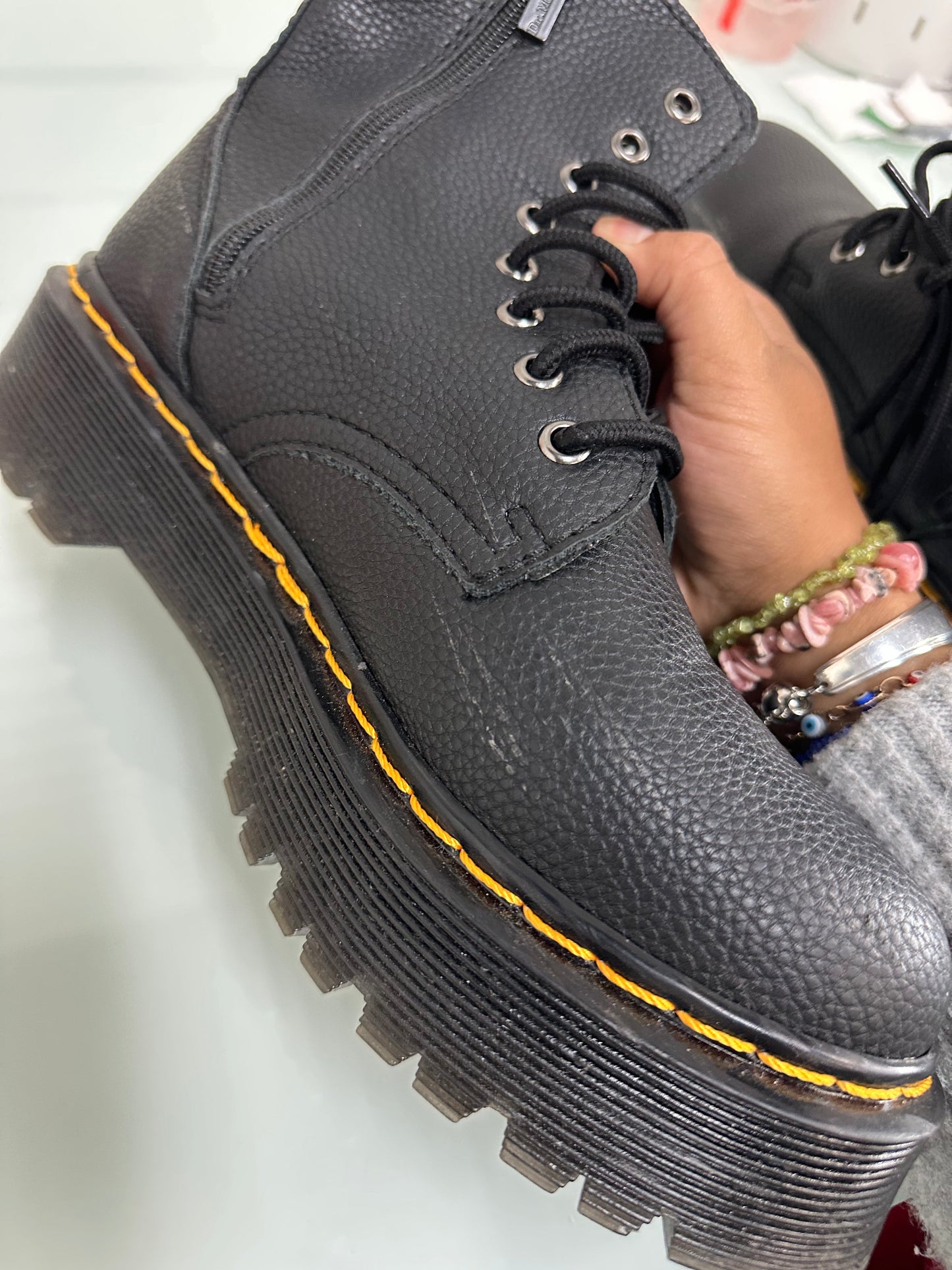 Boots Combat By Dr Martens In Black, Size: 11