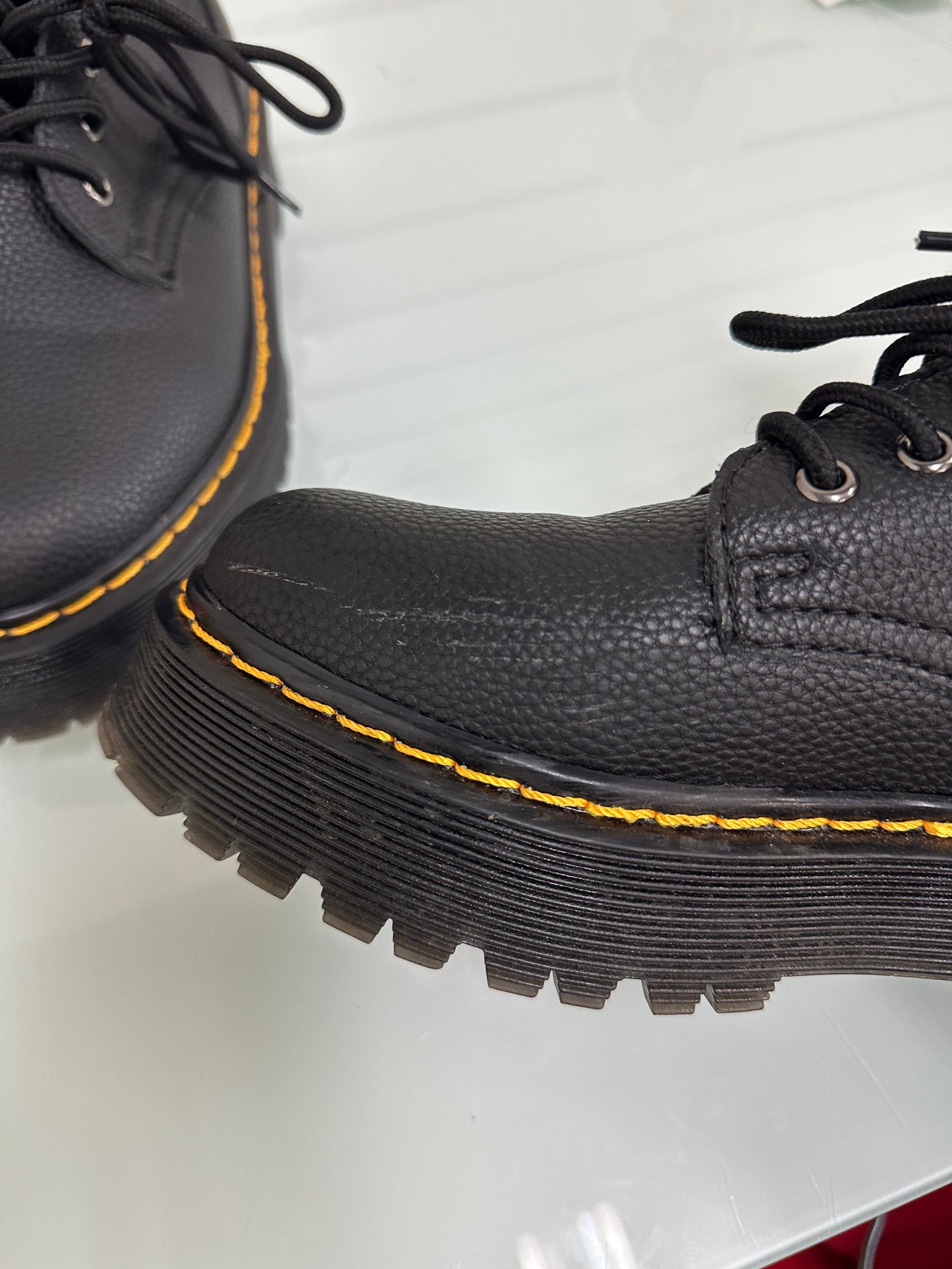 Boots Combat By Dr Martens In Black, Size: 11
