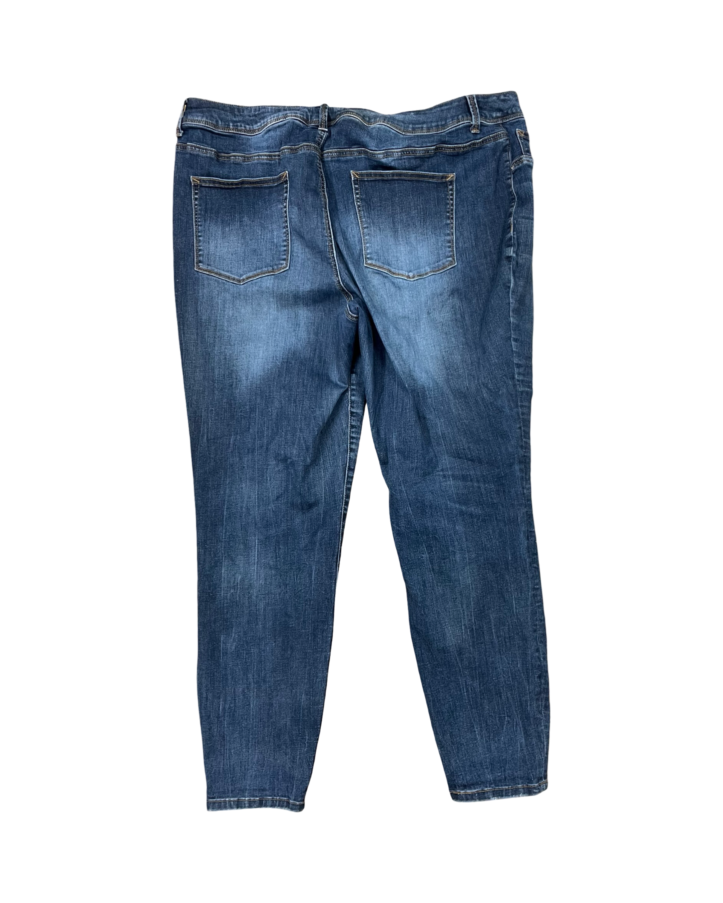 Jeans Straight By Maurices In Blue Denim, Size:22