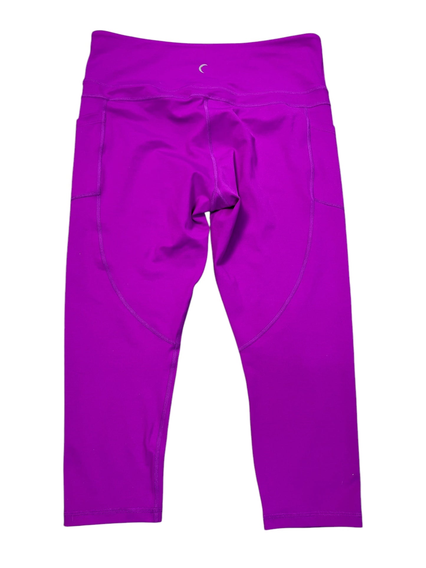 Athletic Leggings Capris By Zyia In Purple, Size:Xl