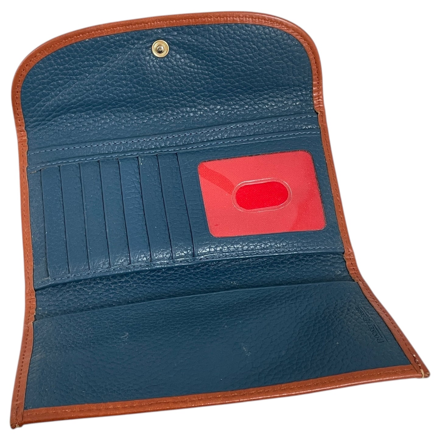 Wallet Designer By Dooney And Bourke In Blue, Size:Medium