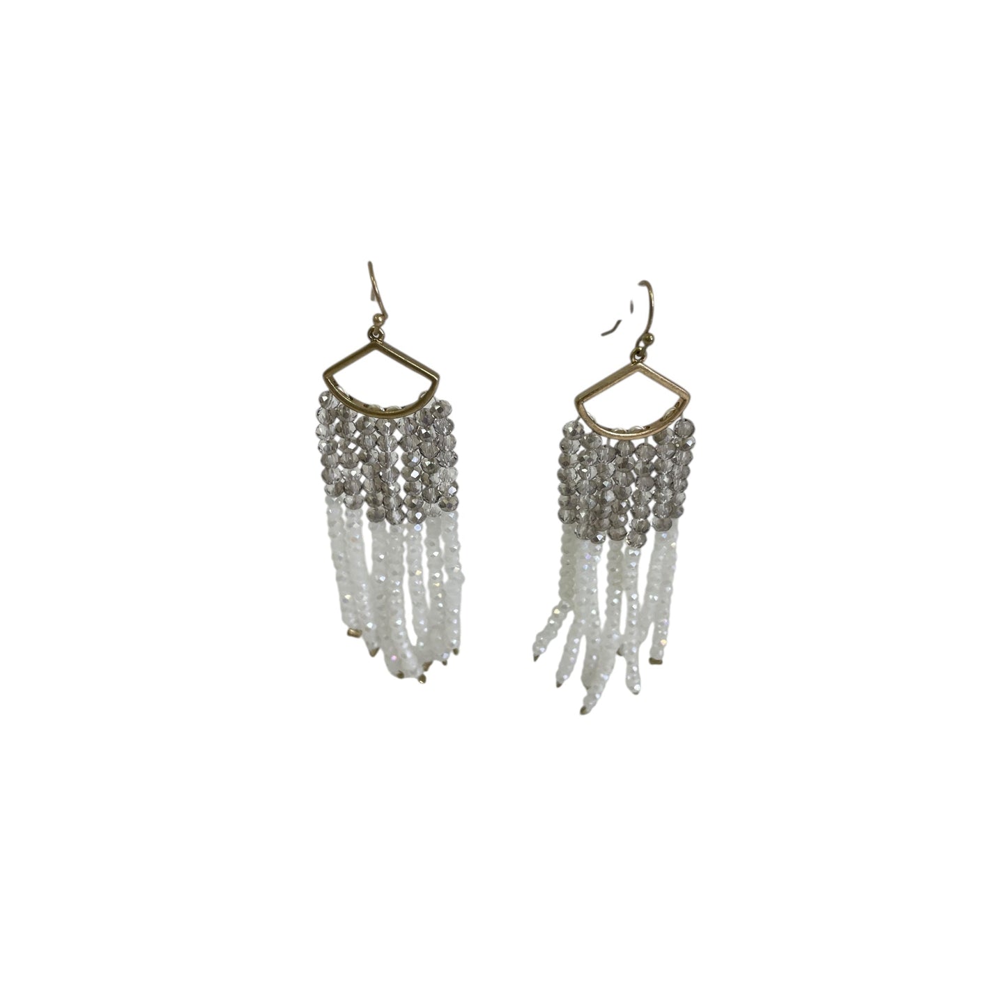 Necklace Set By Cme In Silver & White