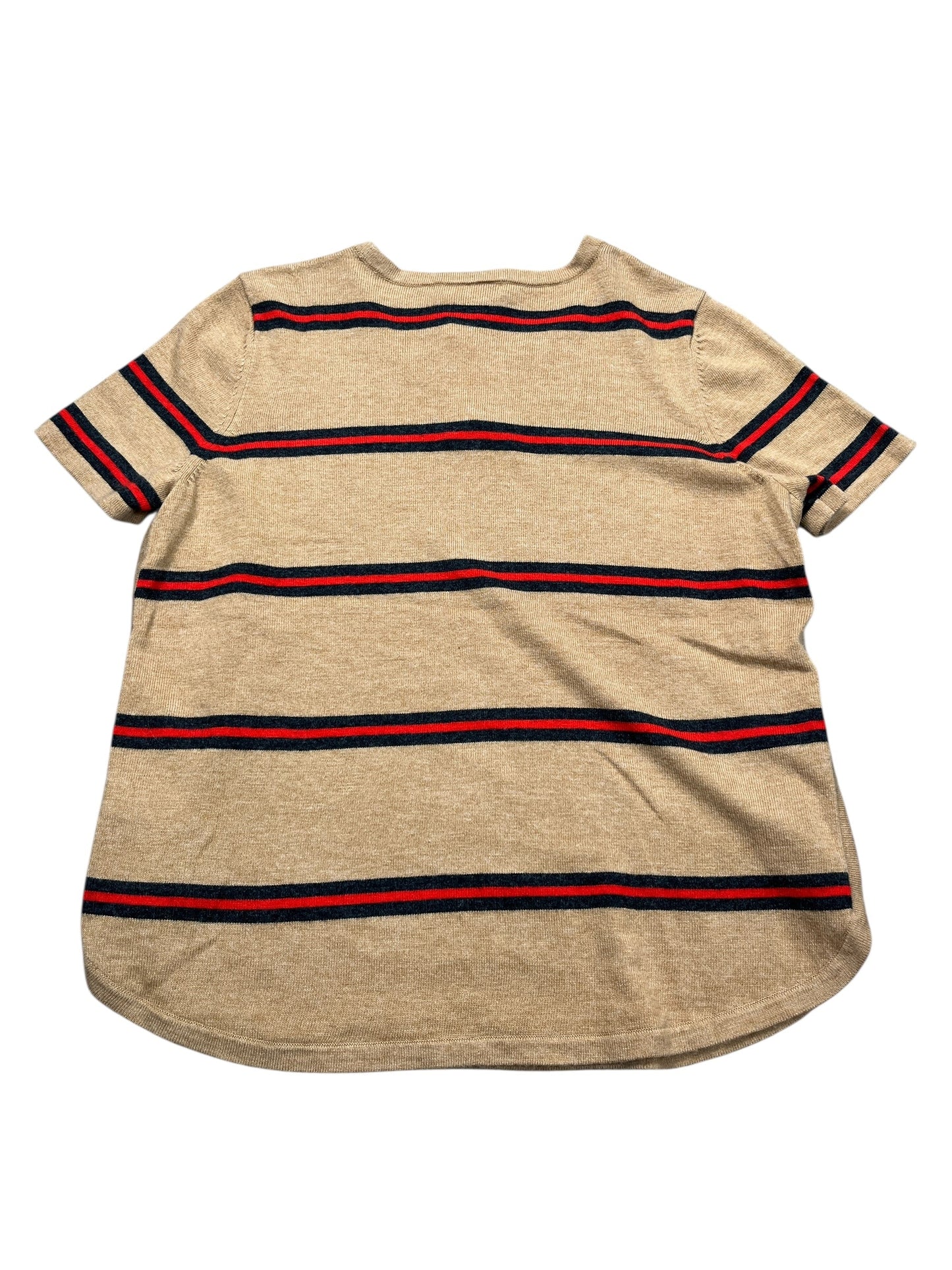 Top Ss By Lord And Taylor In Brown, Size:L