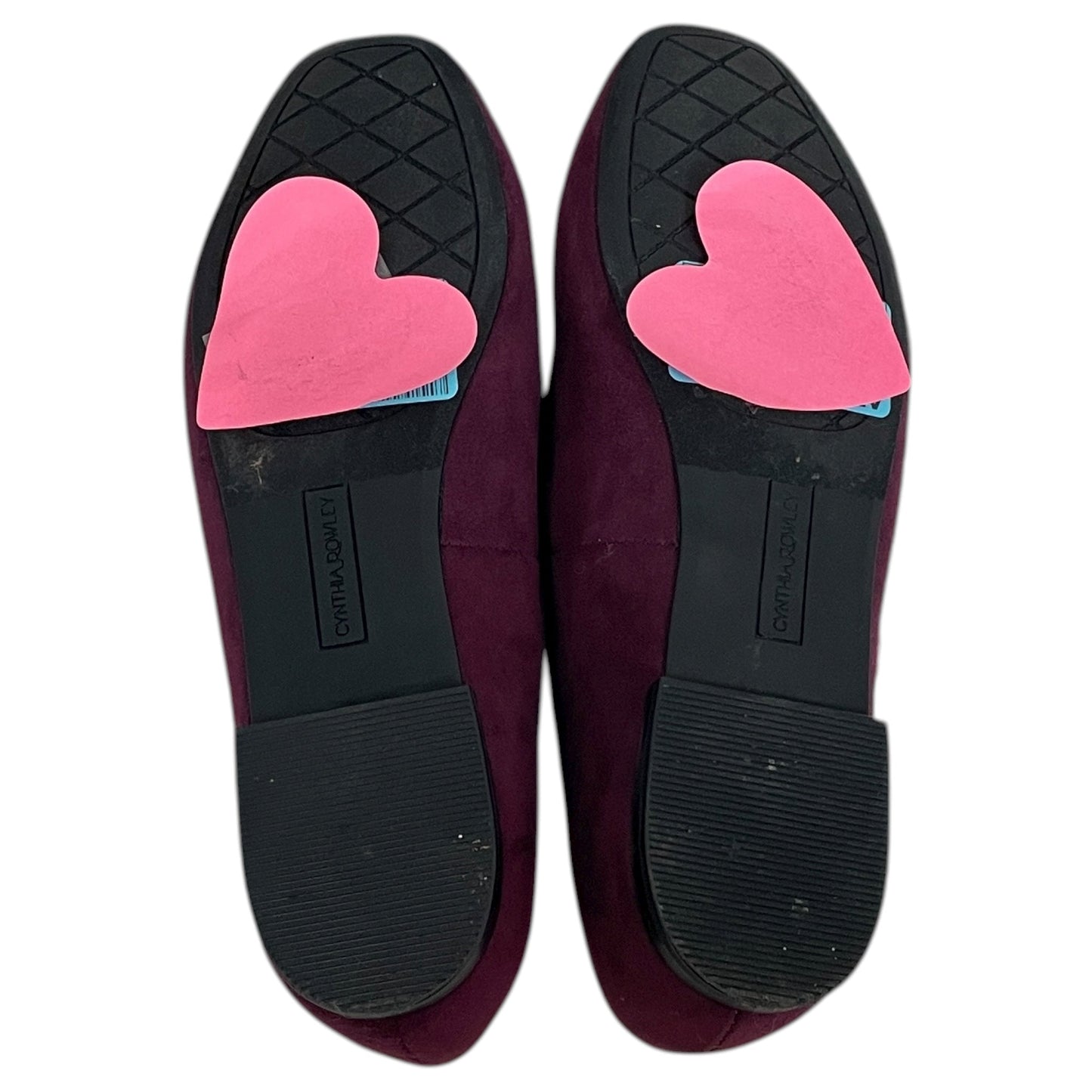 Shoes Flats By Cynthia Rowley In Purple, Size:8