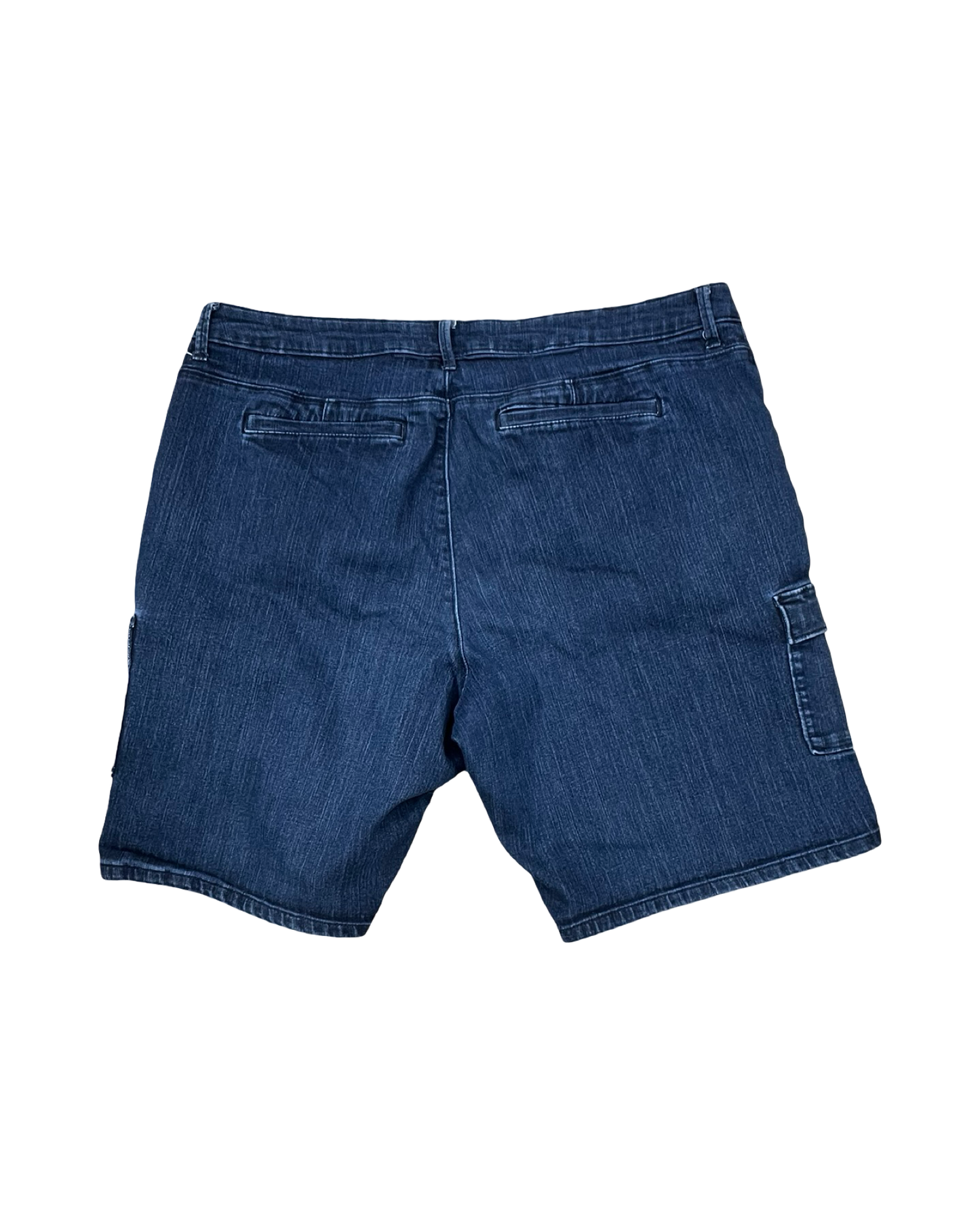 Shorts By Lee In Blue Denim, Size:16