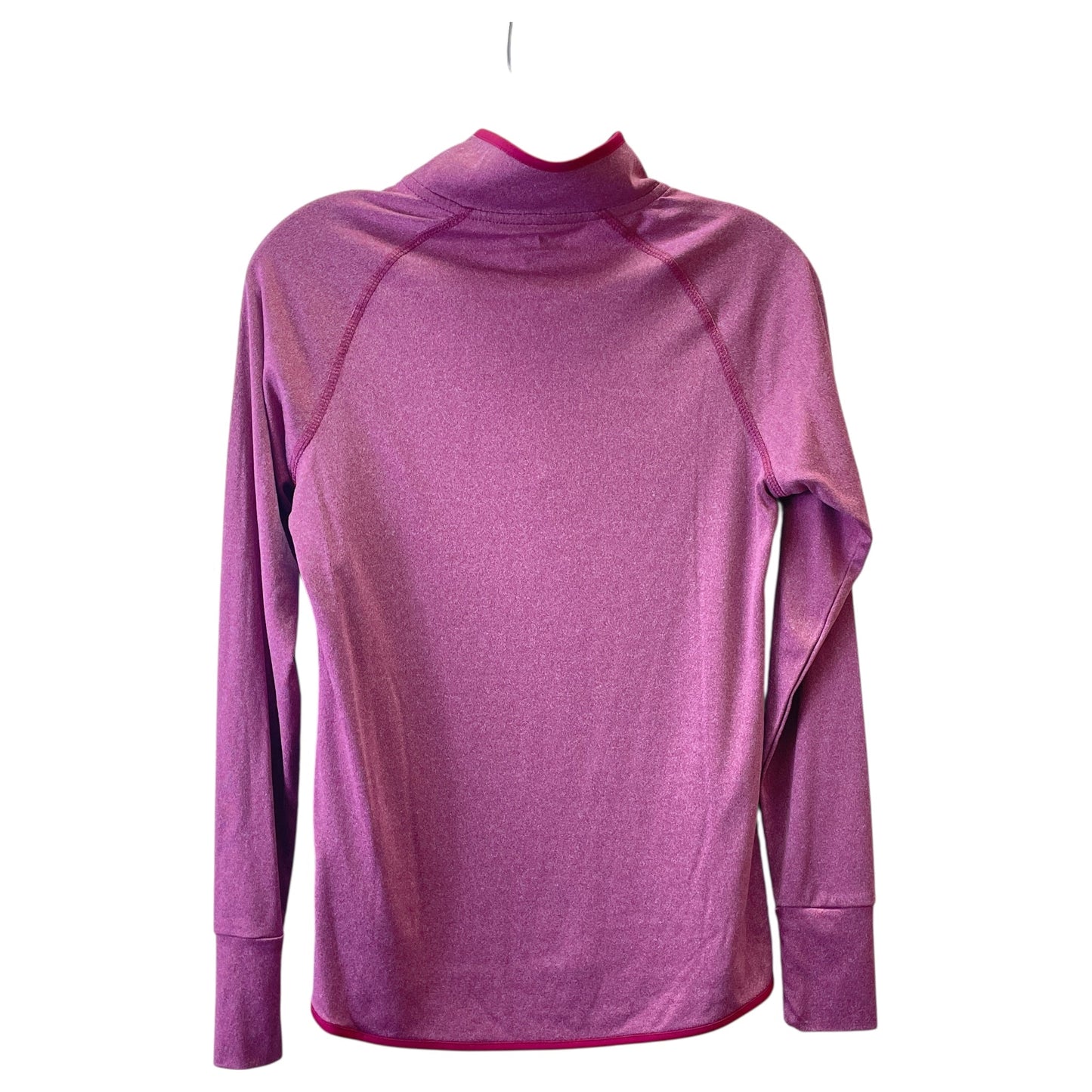 ATHLETIC TOP LS COLLAR by COLOSSEUM In RED, Size: M