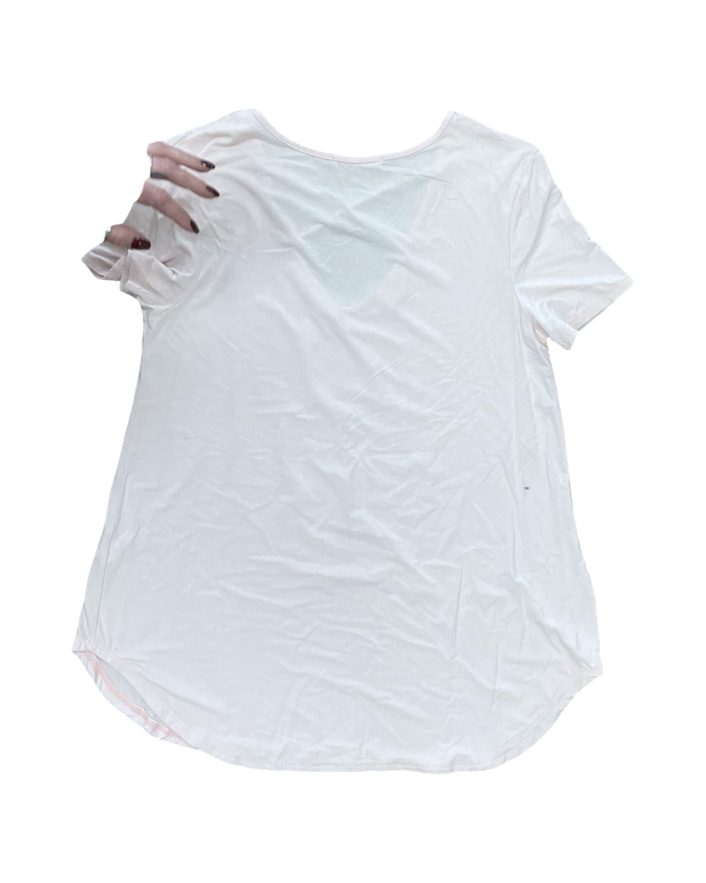 Top Ss By Clothes Mentor In Pink, Size:L