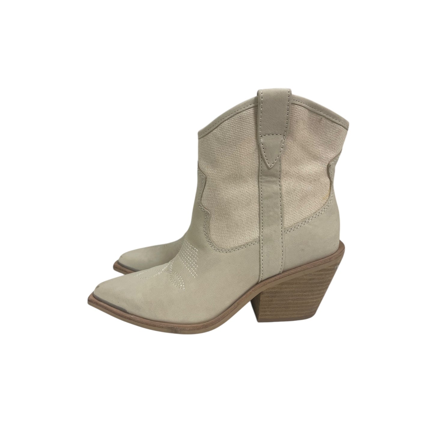 Boots Western By Dolce Vita In White, Size:6.5